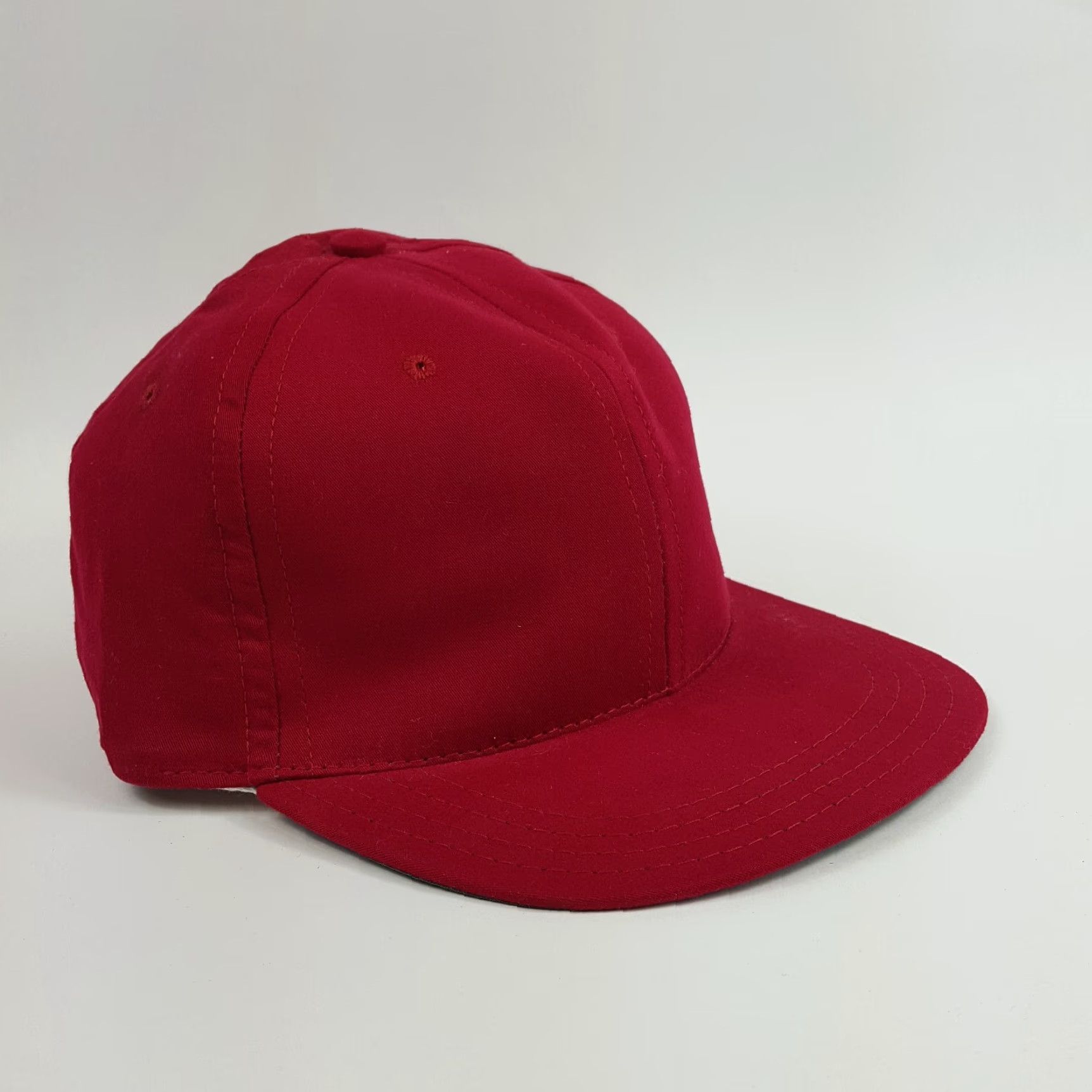 Vintage VINTAGE Town Talk Hat Baseball Cap Twill Red Adjustable Strap 90s Size ONE SIZE - 3 Thumbnail