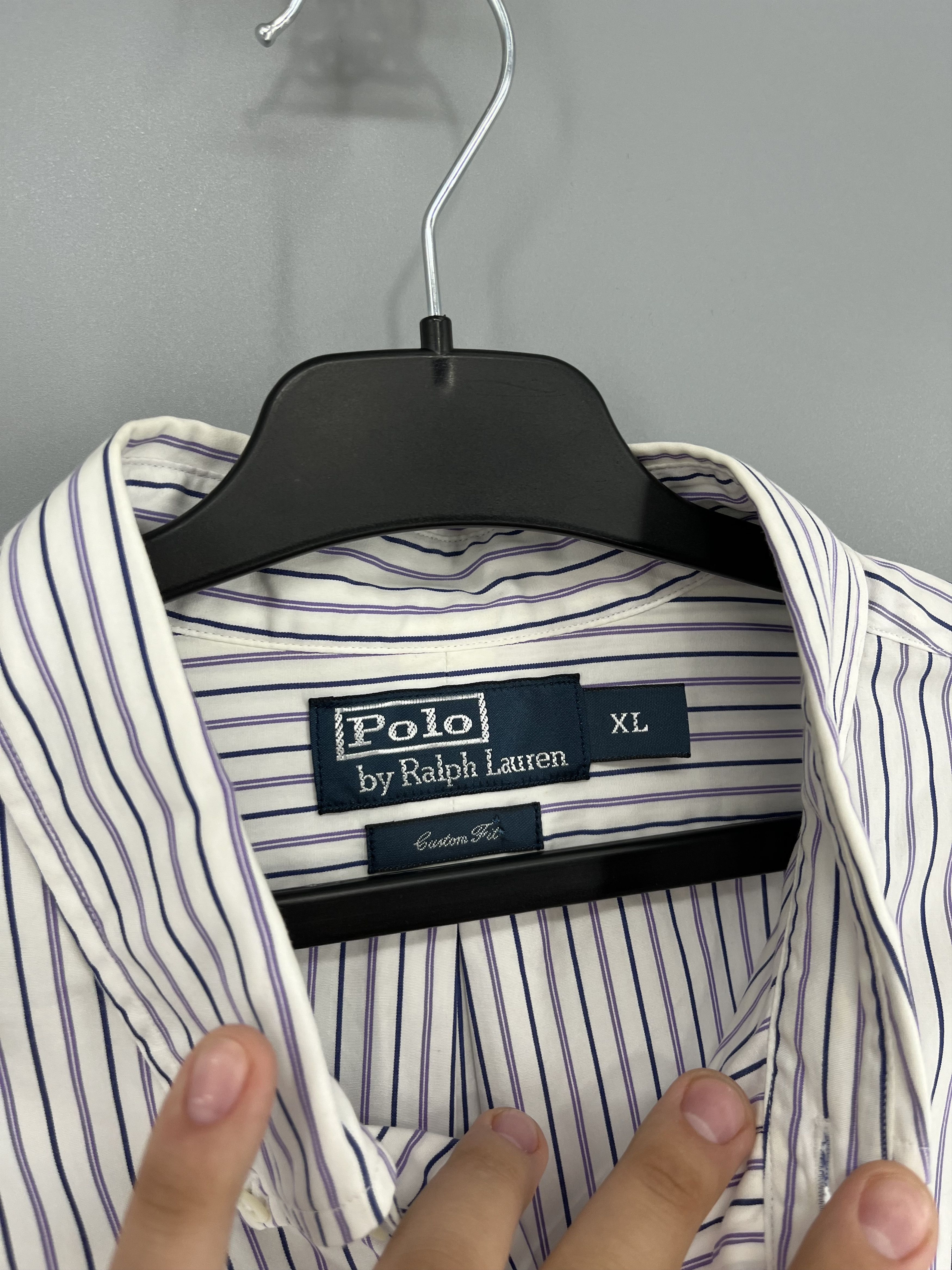 Ralph Lauren Vintage striped shirt polo Ralph Lauren size XL rare Size US XL / EU 56 / 4 - 8 Thumbnail