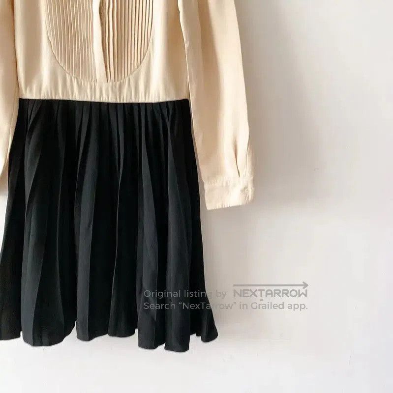 Valentino Valentino Colorblock Long Sleeve Dress . Size M / US 6-8 / IT 42-44 - 4 Thumbnail