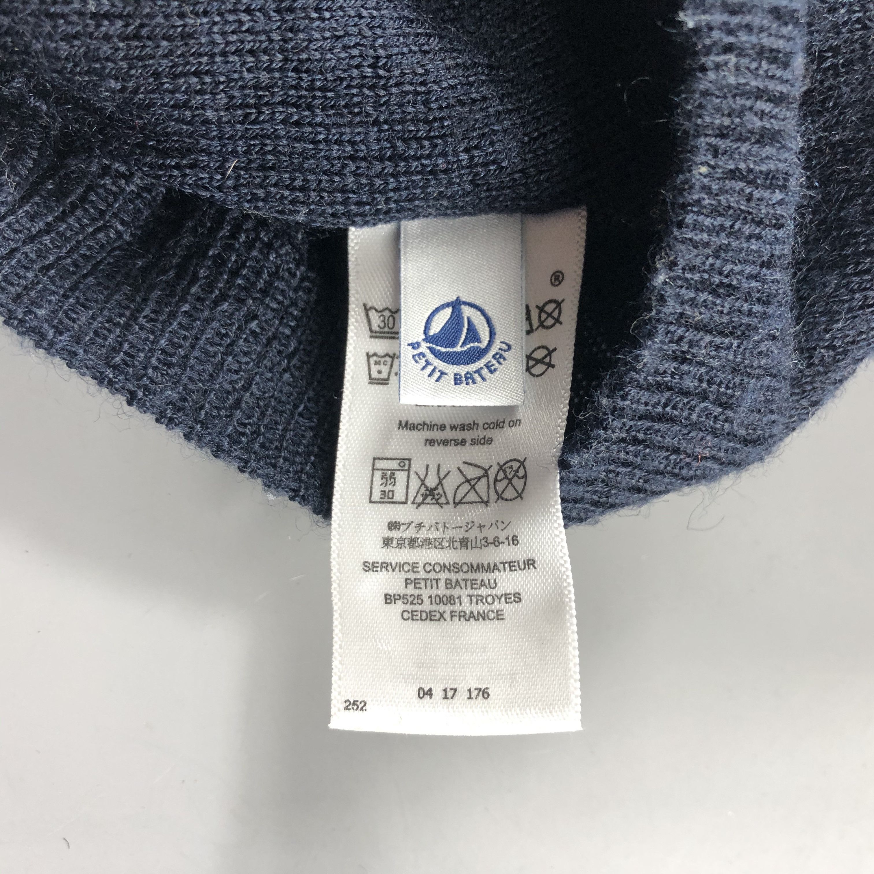 Petit Bateau × Vintage Petit Bateau Beanie Snow Hat Snow Cap -D030 Size ONE SIZE - 5 Thumbnail