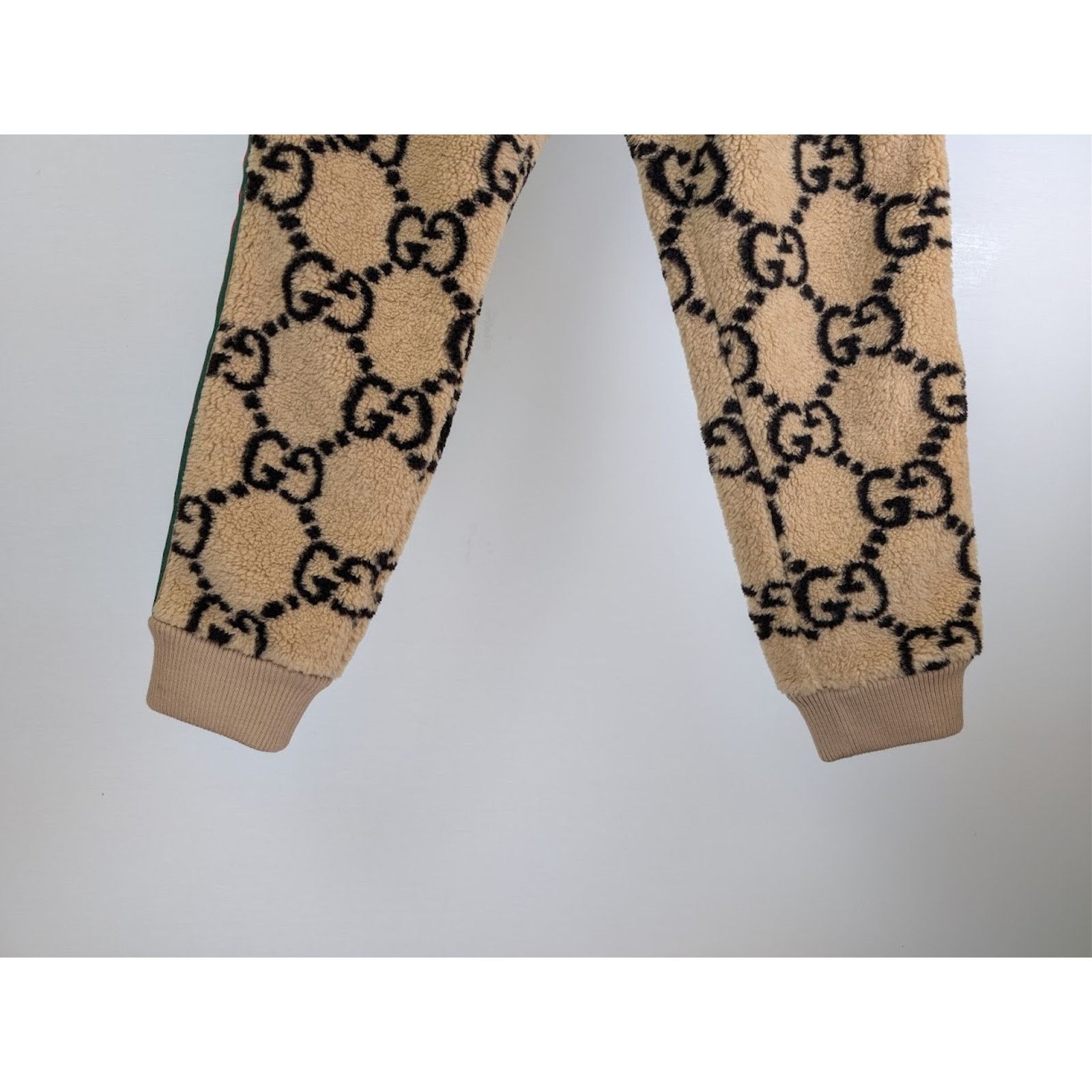 Gucci o1rshd1 GG Jacquard Jogging Pant & Sweatpants in Camel Size US 32 / EU 48 - 4 Thumbnail