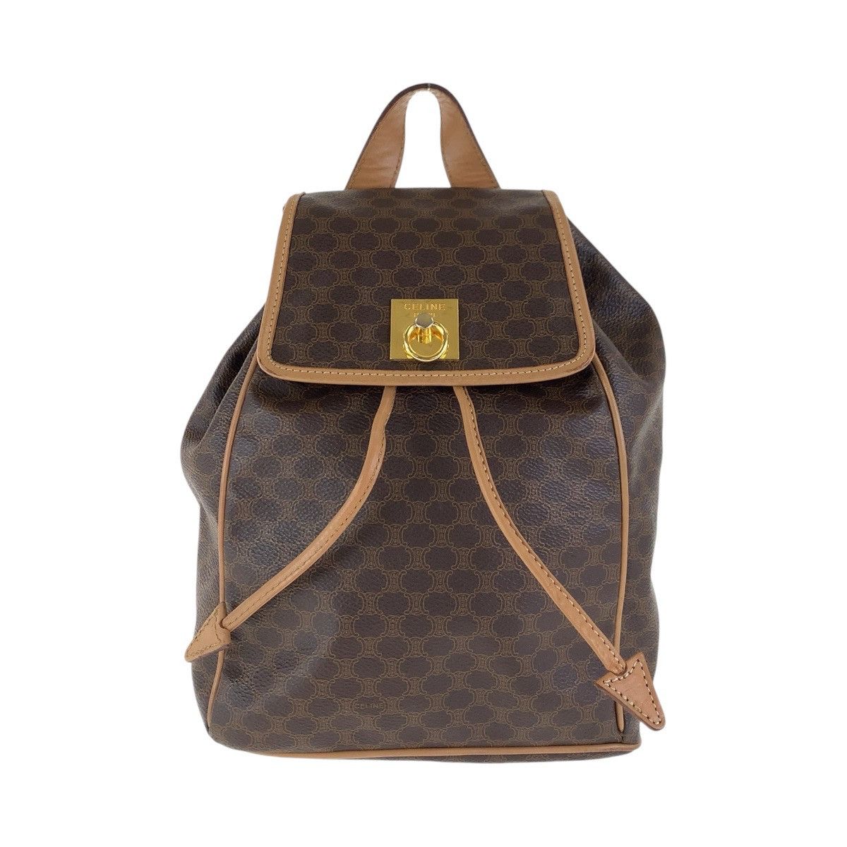 Celine Celine Macadam PVC Leather Backpack Plastic / Synthetic Backpack DUTY FREE for USA