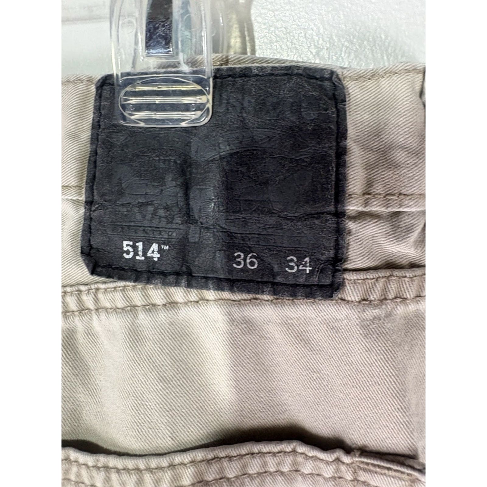Levi's Levi's Jeans Men 514 Bootcut 36x34 Tan Denim 5-Pocket Regular Fit Size US 36 / EU 52 - 7 Thumbnail