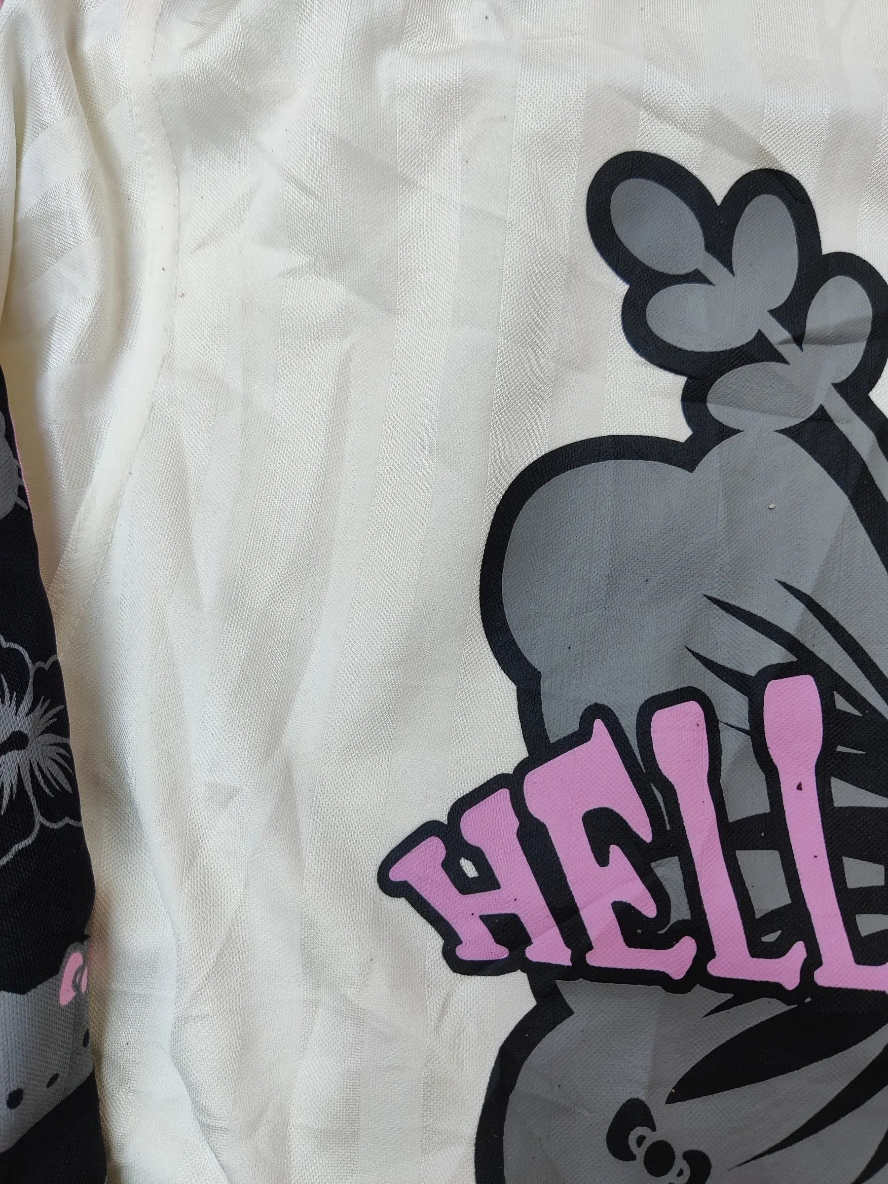 Anime ❤FINAL DROP❤HELLO KITTY SIDETAPE SWEATER JACKET Size US M / EU 48-50 / 2 - 12 Thumbnail