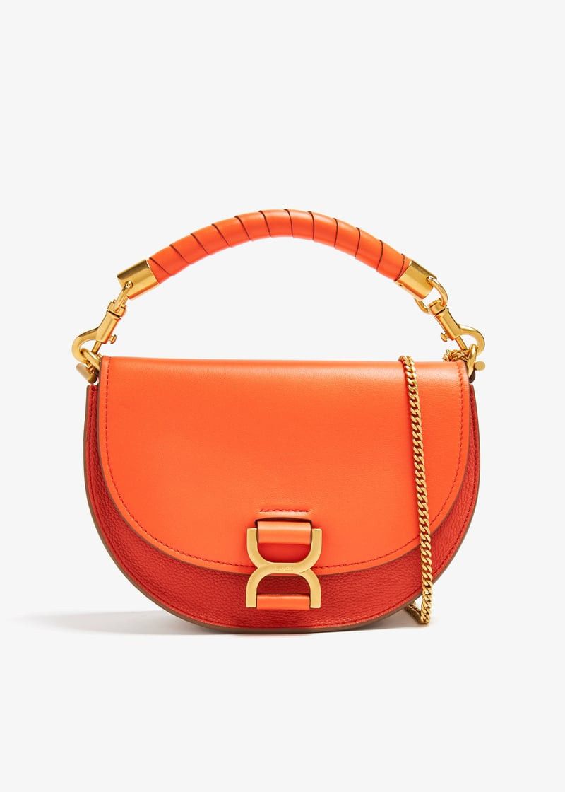 Chloe o1loc1c0525 CHC24 Size: OS / Marcie Chain Flap Bag Orange Size ONE SIZE - 1 Thumbnail