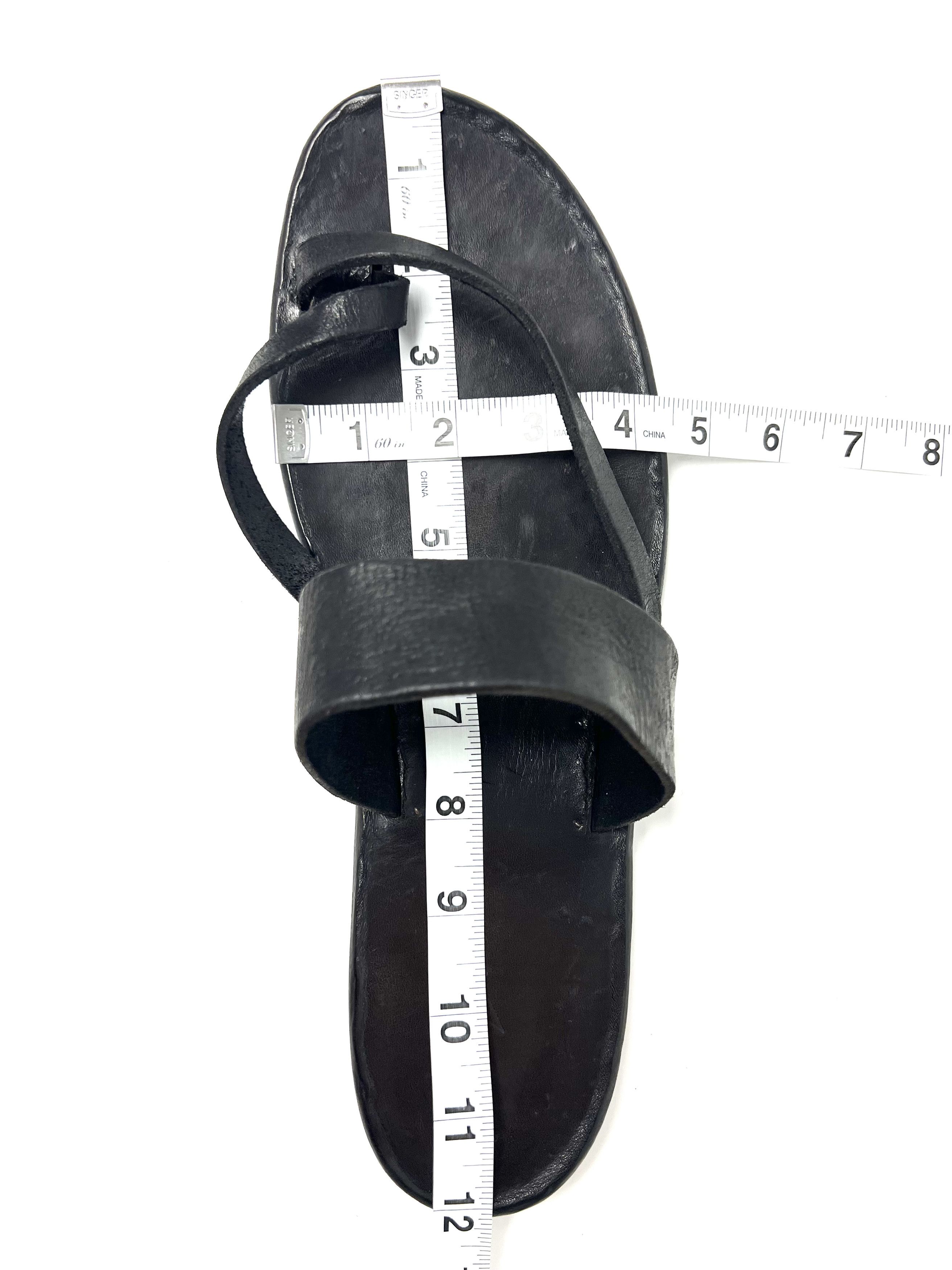 Dimissianos & Miller DIMISSIANOS & MILLER MENS LEATHER SLIDE / SLIP ON SANDALS Size US 12 / EU 45 - 23 Thumbnail