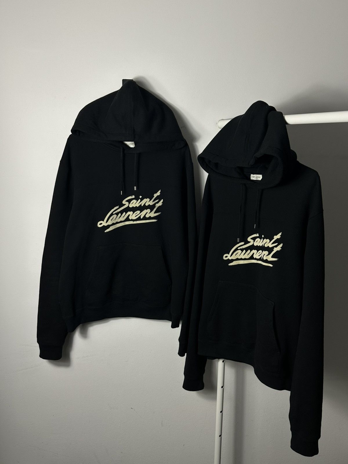 Saint Laurent Paris saint laurent signature hoodie Size US M / EU 48-50 / 2 - 1 Thumbnail