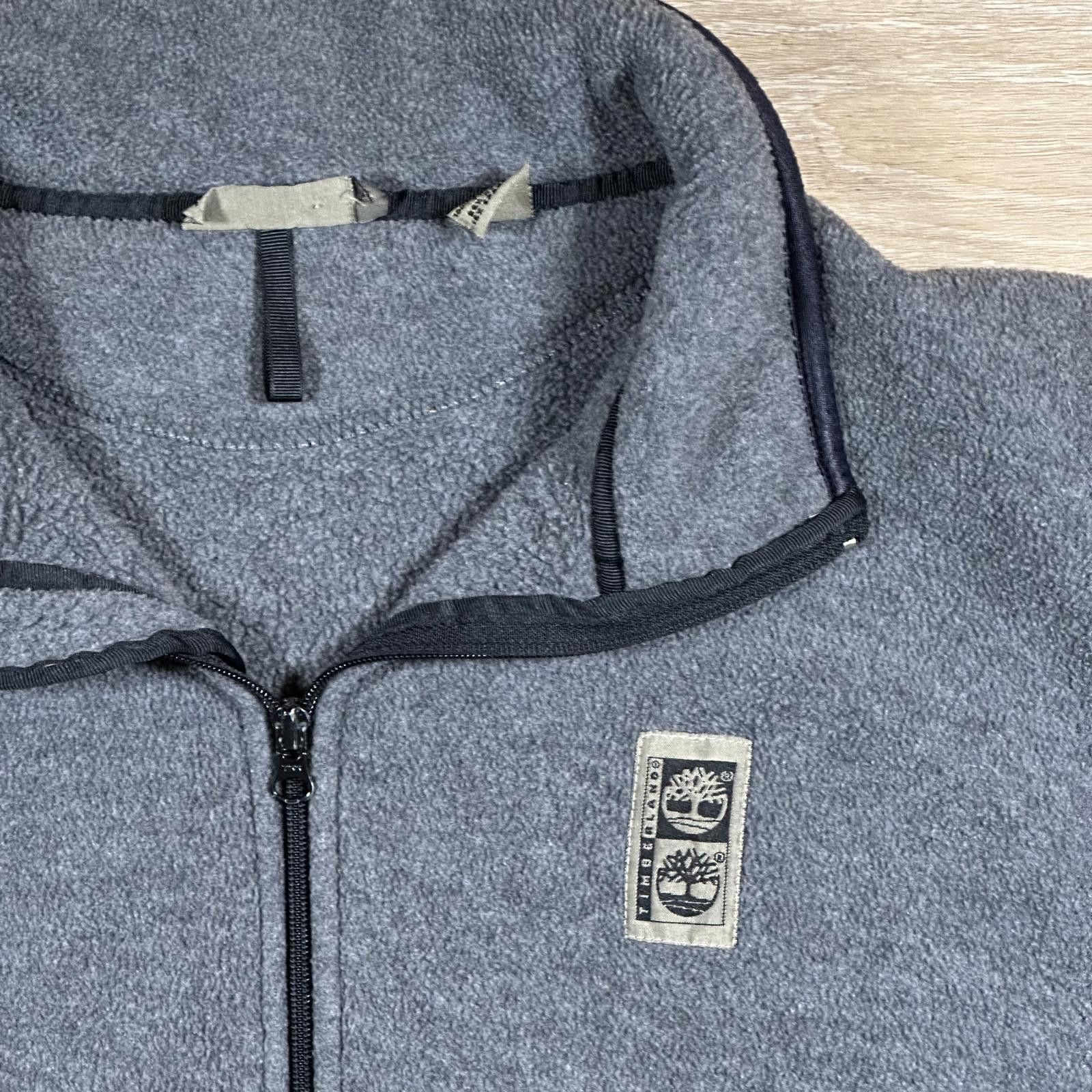 Timberland Timberland Menswear Men's Fleece Jacket XXL Gray Casual Warm Size US XXL / EU 58 / 5 - 3 Thumbnail
