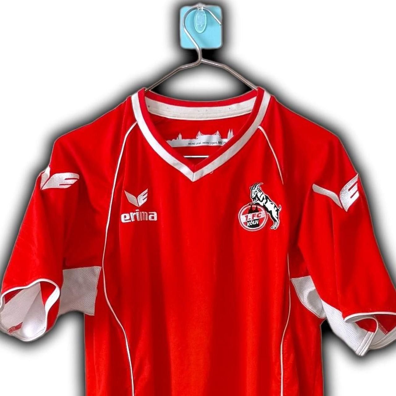 Erima Fc Koln Germany 2012 2013 Home Shirt Jersey Size US M / EU 48-50 / 2 - 1 Thumbnail