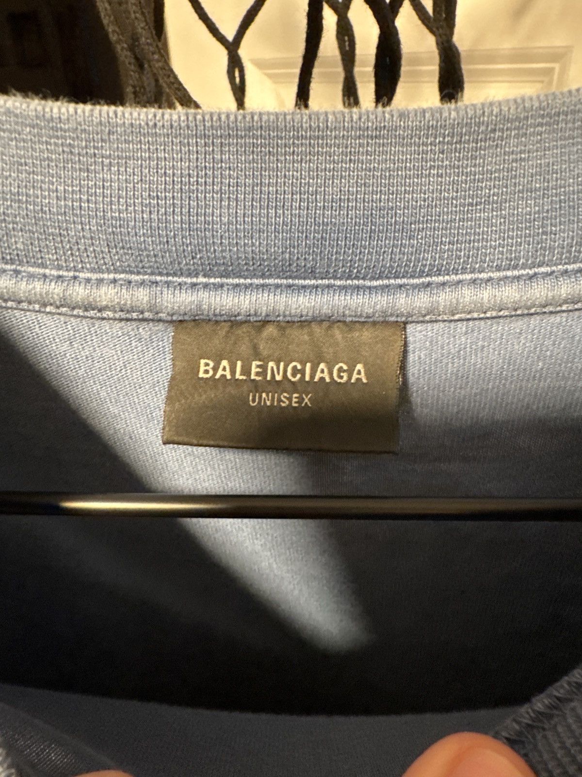 Balenciaga BALENCIAGA Rervese Logo Cotton Tee Size US XL / EU 56 / 4 - 13 Thumbnail