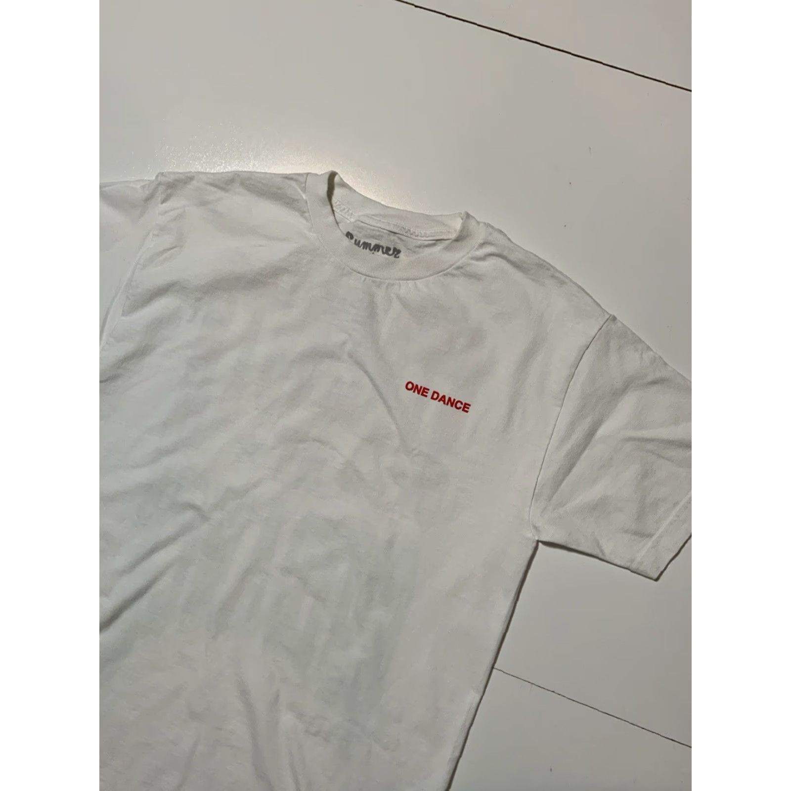 Vintage Drake Summer Sixteen One Dance Strength N Guidance Tour Merch T-Shirt Sz. M White Mens Size US M / EU 48-50 / 2 - 3 Thumbnail