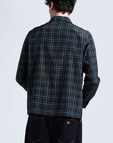 Loewe o1mris0824 Check Shirt in Dark Grey Size US XXS / EU 40 - 3 Thumbnail