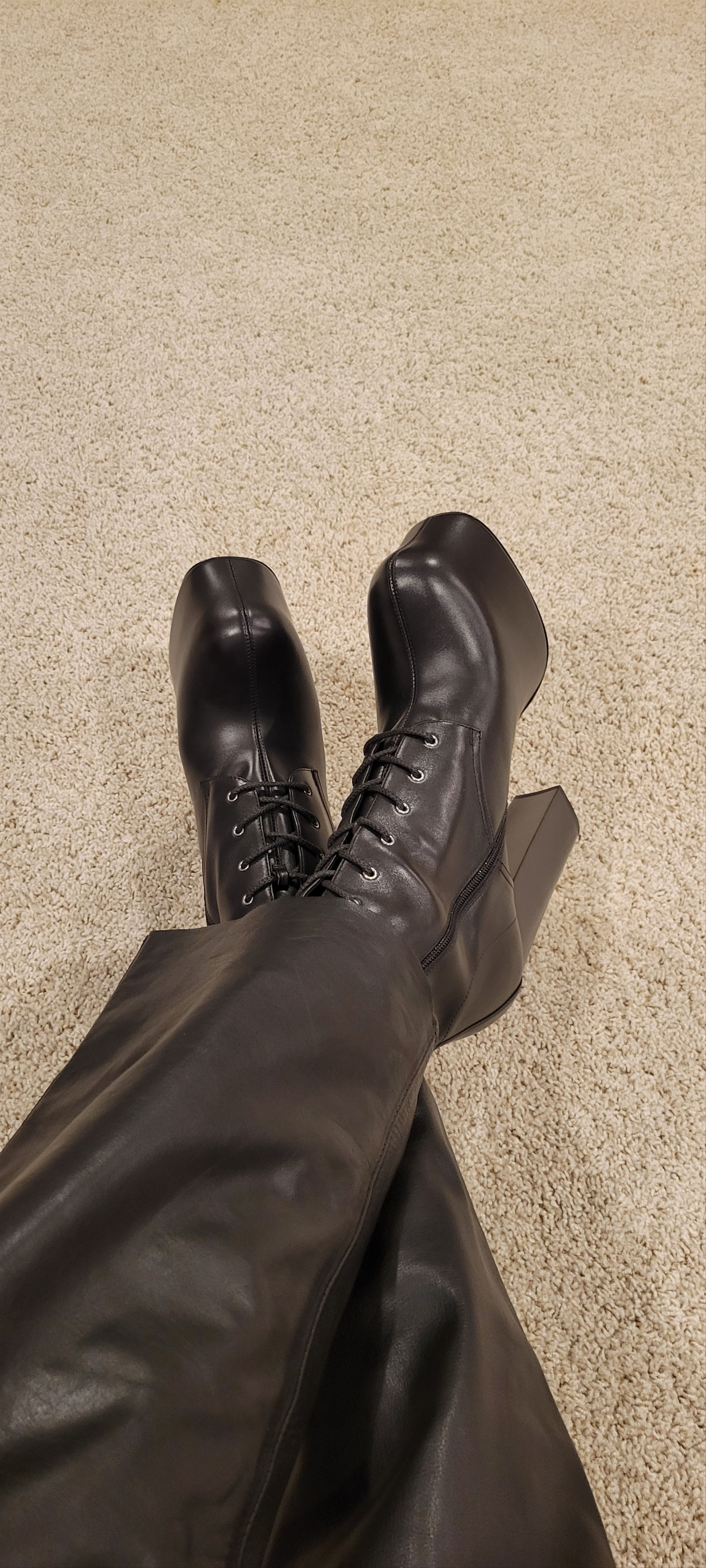 Saint Laurent Paris New Men's Saint Laurent Paris Mina Boots 45 VERY RARE!! Size US 12 / EU 45 - 1 Thumbnail