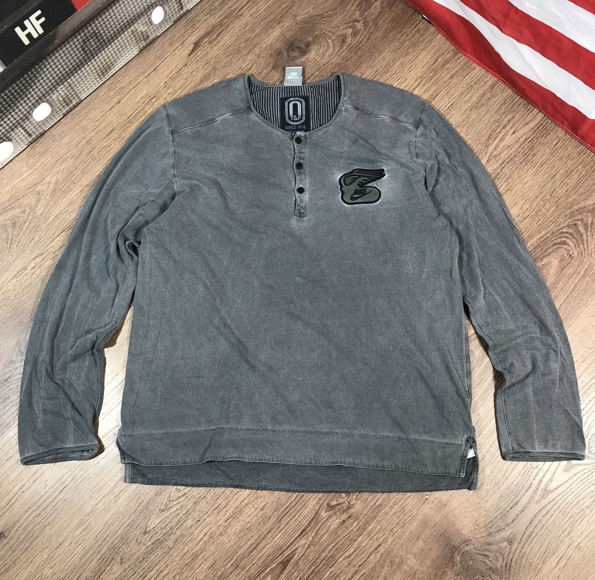 Nike × Vintage Nike Vintage Sweatshirt Rare Size US XL / EU 56 / 4 - 1 Thumbnail