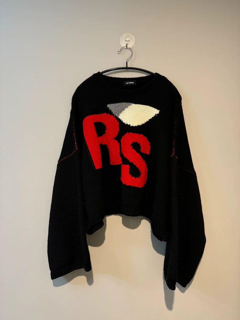 Raf Simons RAF Simons Black and Red Sweater- DMC Size US S / EU 44-46 / 1 - 1 Thumbnail