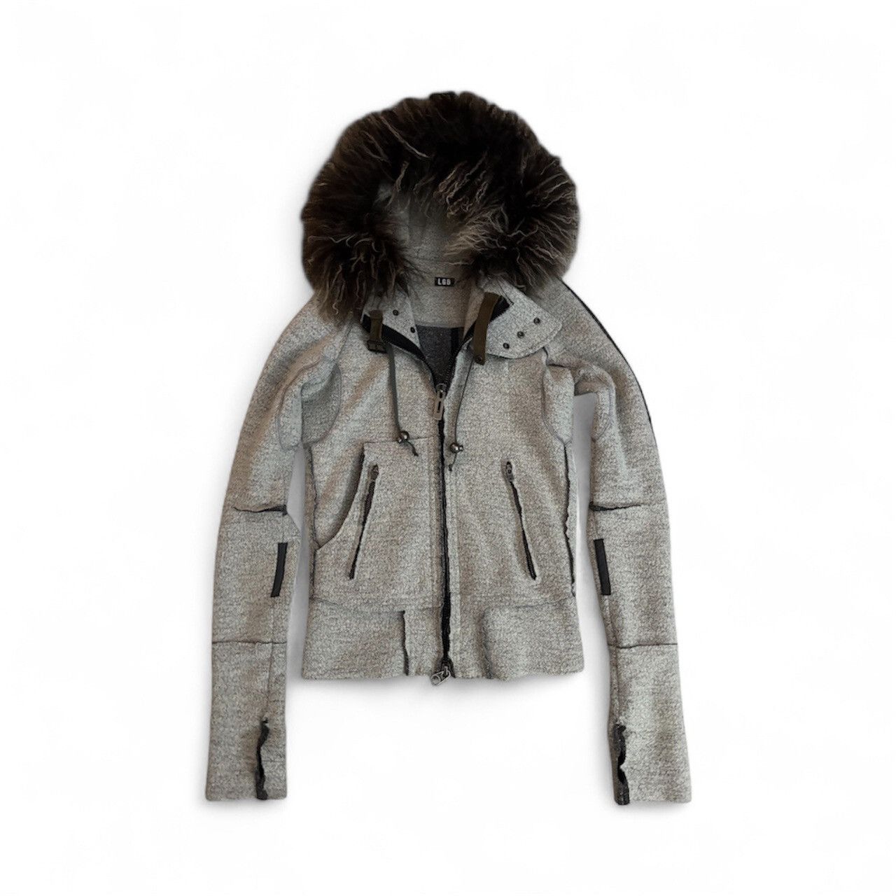 Le Grande Bleu (L.G.B.) LGB racoon fur parka Size US XS / EU 42 / 0 - 1 Thumbnail