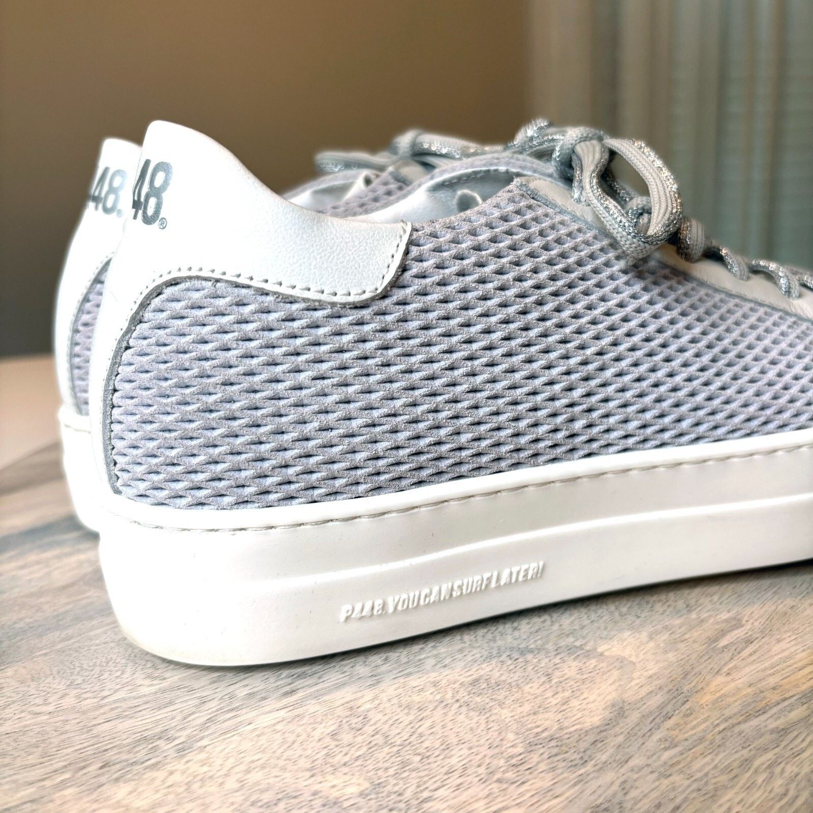 P448 P448 Thea Low Top Suede Leather Sneakers EU 41 US Size 10 Size US 10 / IT 40 - 7 Thumbnail