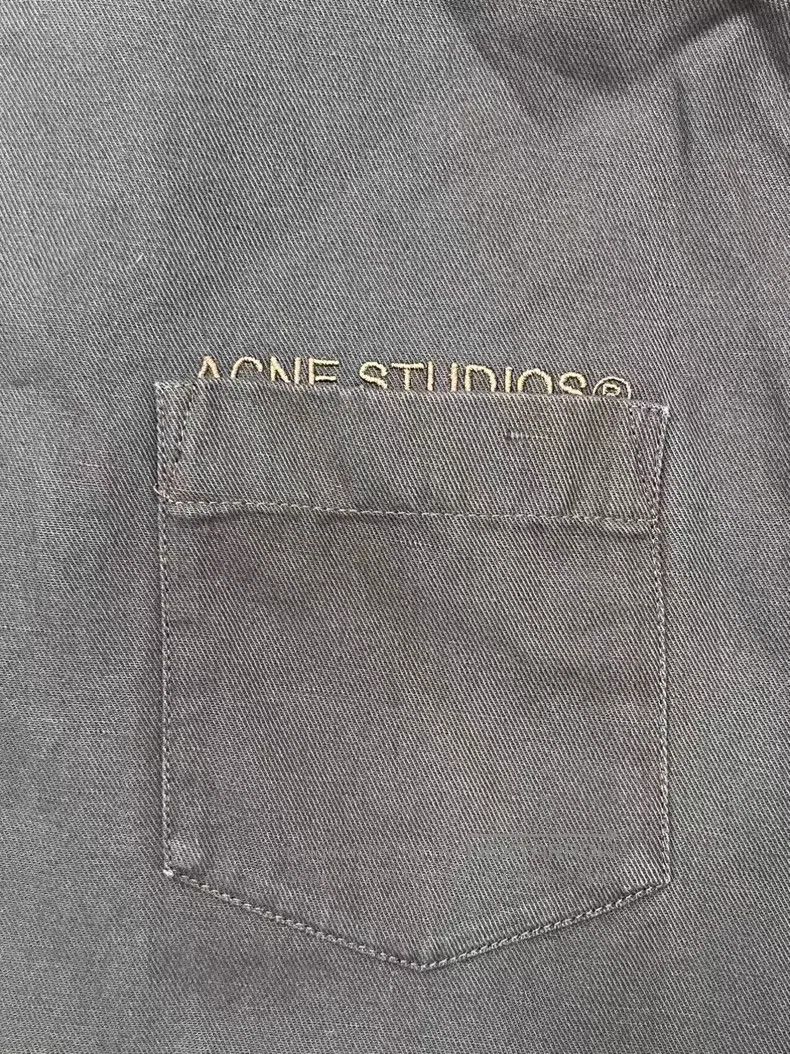 Acne Studios Acne Studios SS22 Logo embroidery solid color long sleeve Size US S / EU 44-46 / 1 - 3 Thumbnail