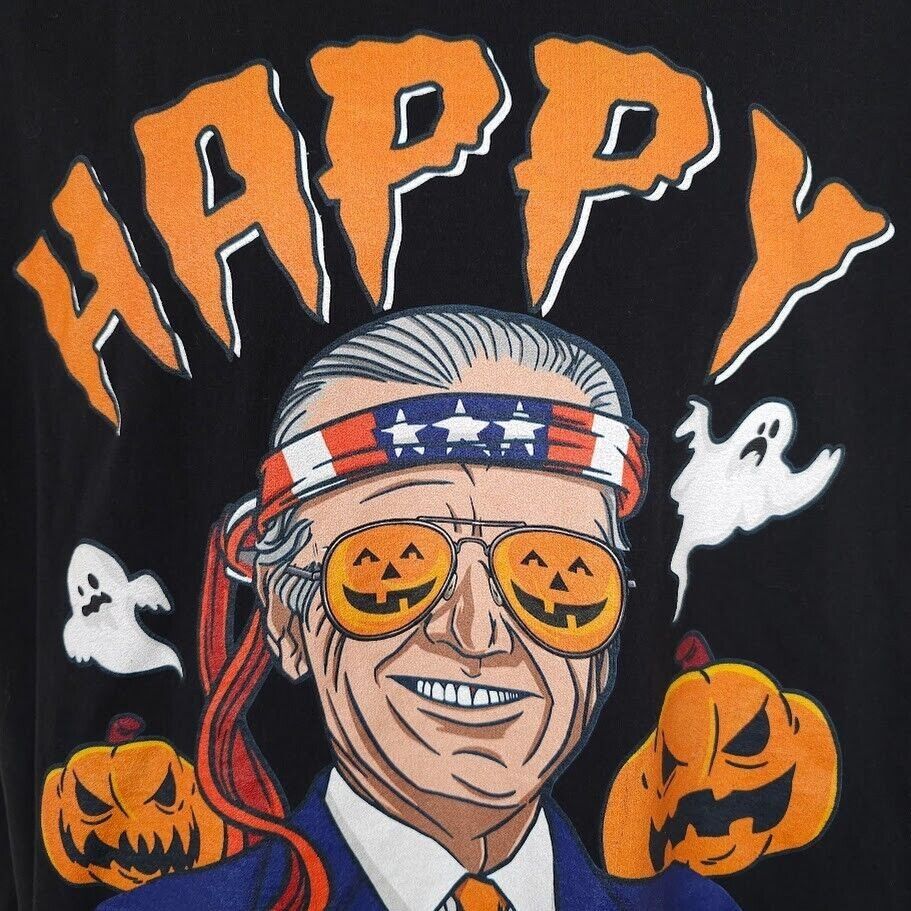 Other Joe Biden Halloween T Shirt Mens Size XL Black Christmas Size US XL / EU 56 / 4 - 2 Thumbnail