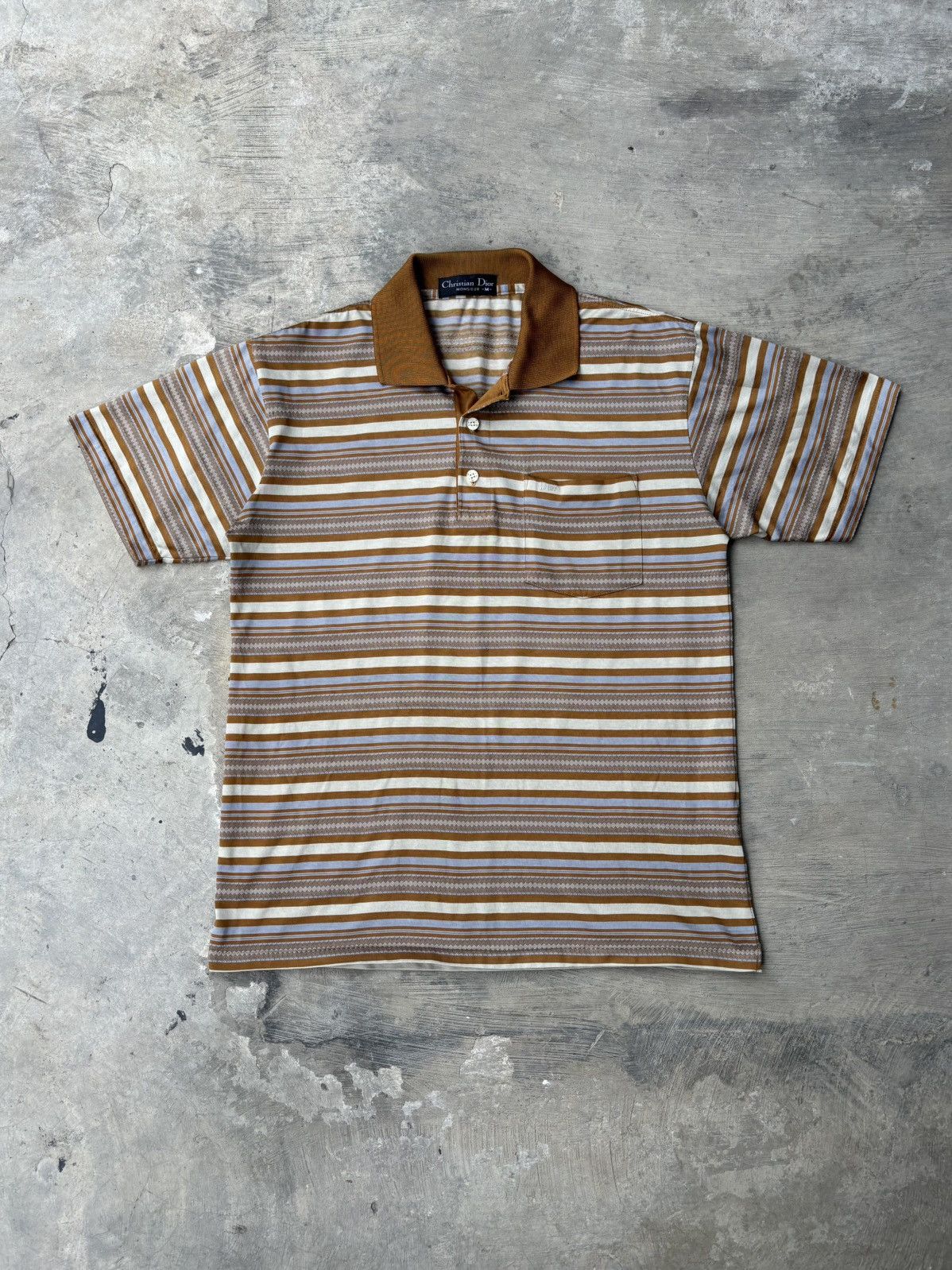 Christian Dior Monsieur Vintage Christian Dior Monsieur Polo Shirt Size US M / EU 48-50 / 2 - 1 Thumbnail