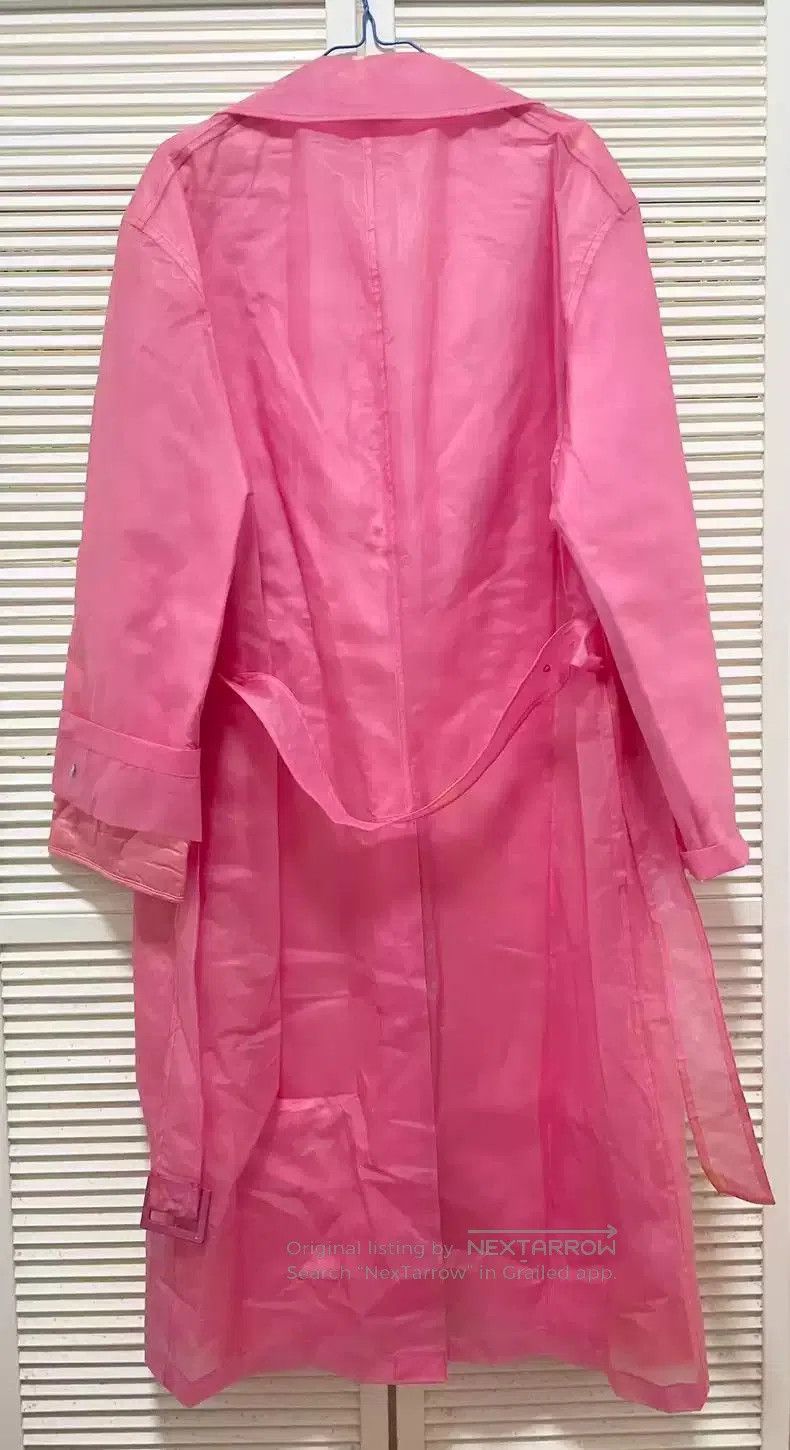 Martine Rose Martine Rose pink-cotton trench coat. Size US S / EU 44-46 / 1 - 2 Thumbnail