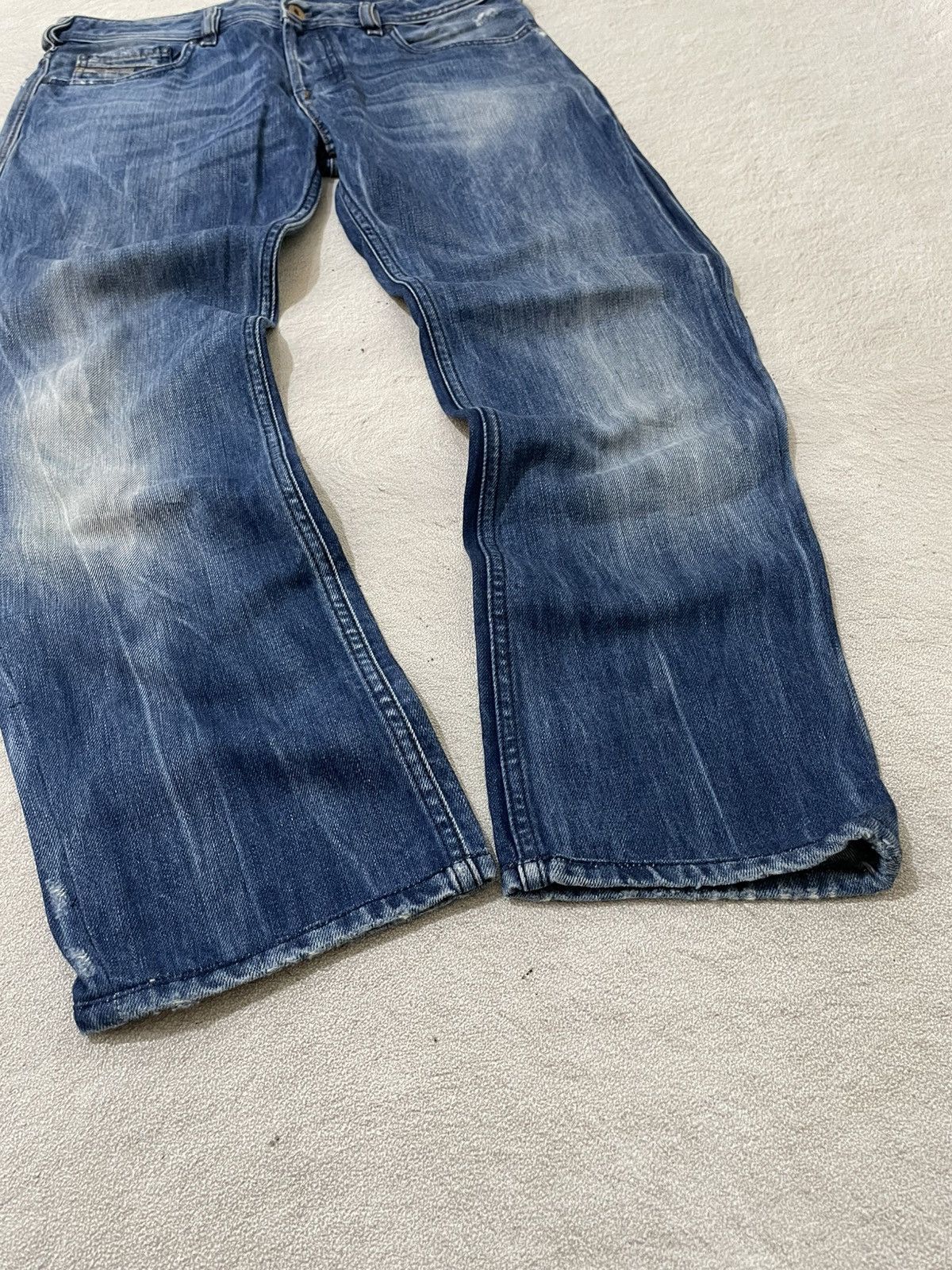 Diesel Diesel Zatiny Vintage Denim Rare Faded Button Fly Y2K Japan Size US 32 / EU 48 - 2 Thumbnail