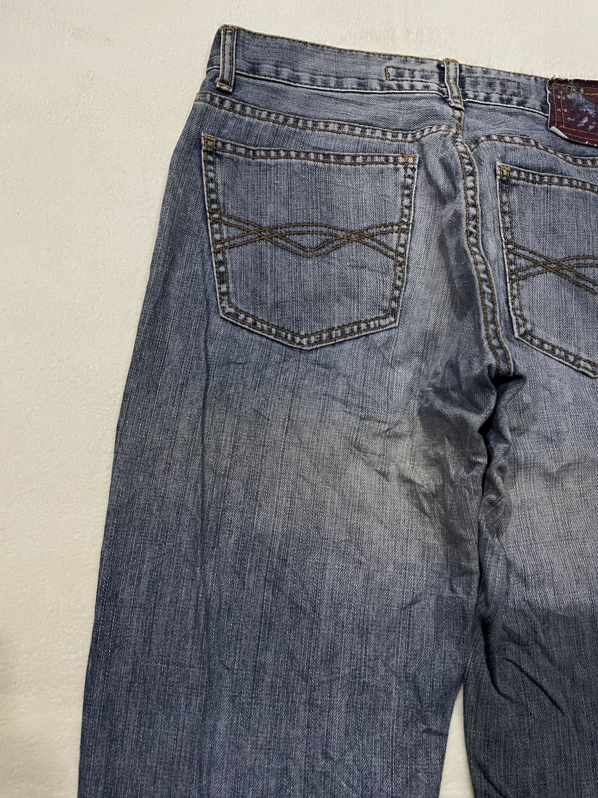 Blends Vintage Blend Denim Boot Cut Mudwash Jeans Size US 32 / EU 48 - 14 Thumbnail
