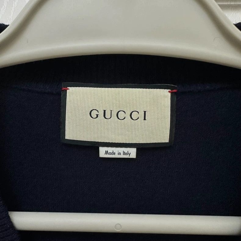 Gucci GucciLittle Bee Knitwear Cardigan jacket 2503-Nextarrow Size L / US 10 / IT 46 - 3 Thumbnail
