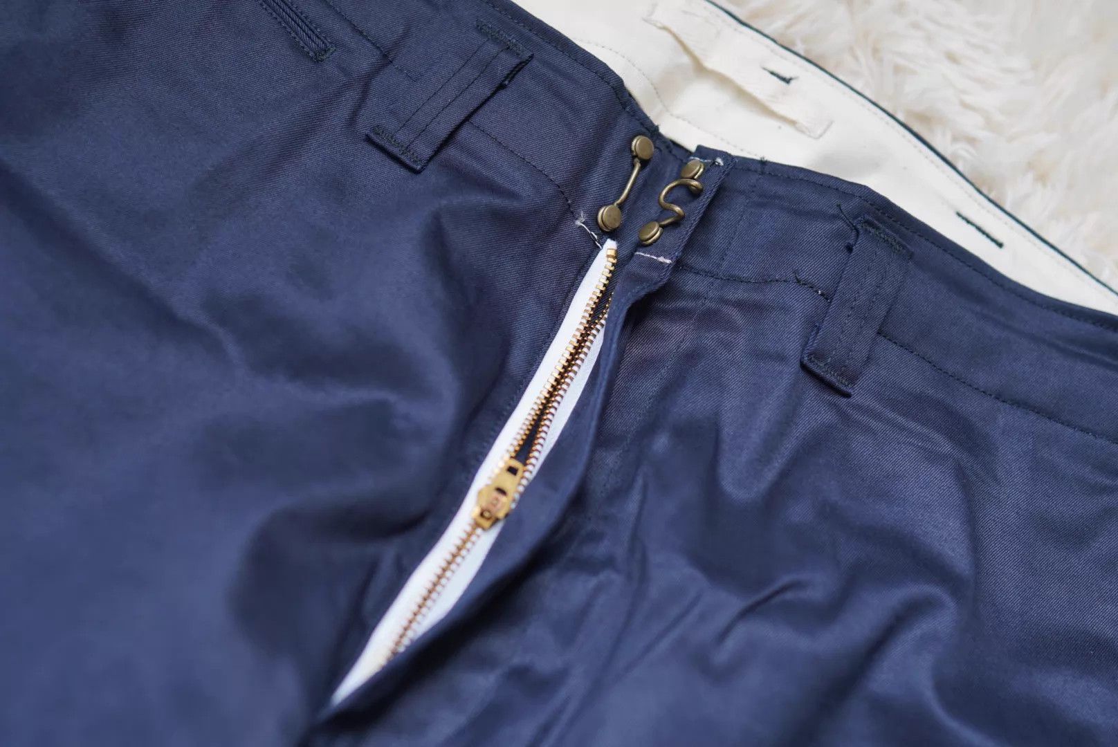 Nanamica nanamica Hi-Waist Twill Straight Pants Deep Indigo 34 S Japan Size US 34 / EU 50 - 7 Thumbnail