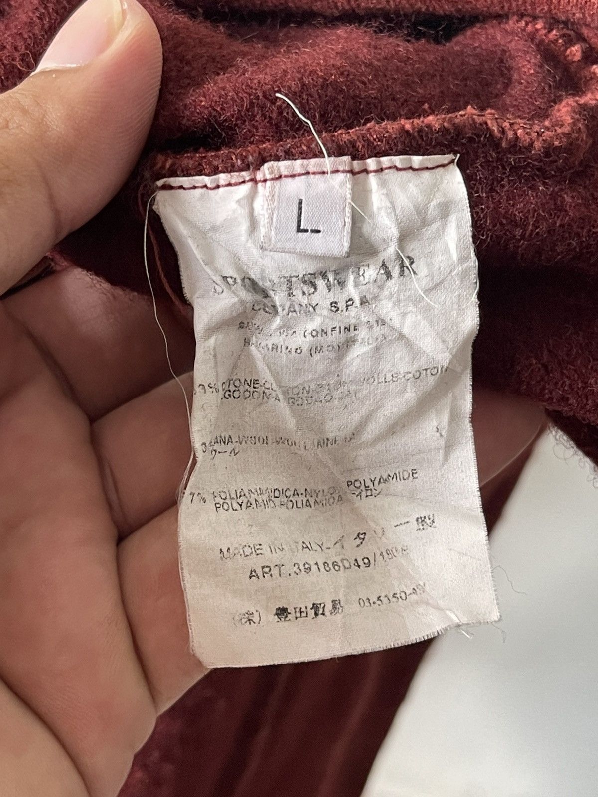 C.P. Company 2000s Cp Company Wool Crewneck C1 Size US L / EU 52-54 / 3 - 9 Thumbnail