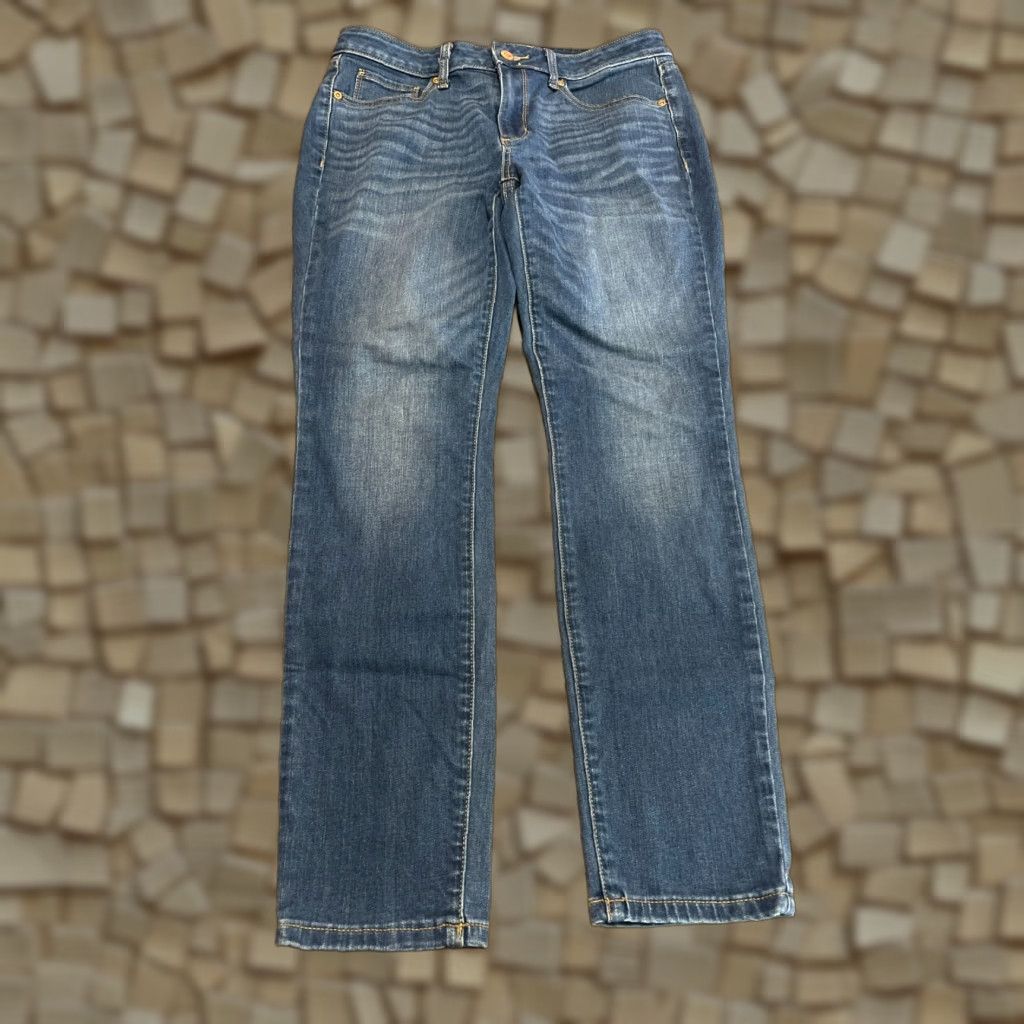 Vintage Sonoma Jeans Women's Size 10 Blue Denim Skinny Pockets Size 32" / US 10 / IT 46 - 1 Thumbnail