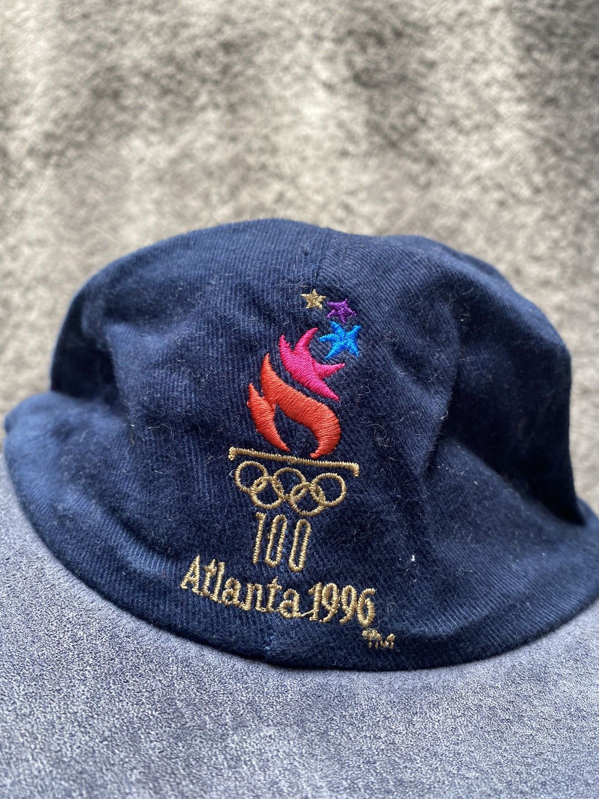 USA Olympics Vintage Cap Olympic Atlanta 1996 USA McDonalds 90s Size ONE SIZE - 2 Thumbnail