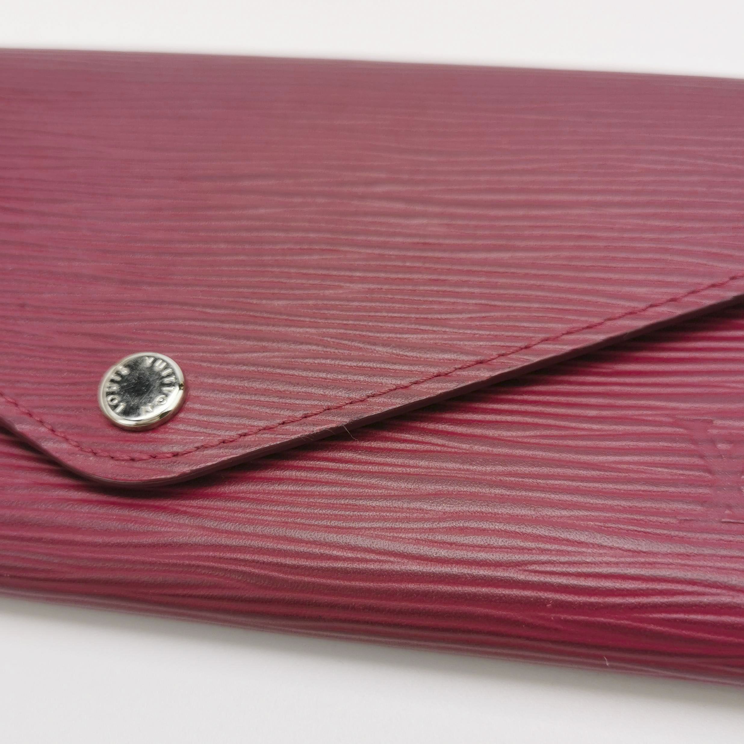 Louis Vuitton Louis Vuitton (LV) Josephine leather solid color water ripp Size ONE SIZE - 6 Thumbnail