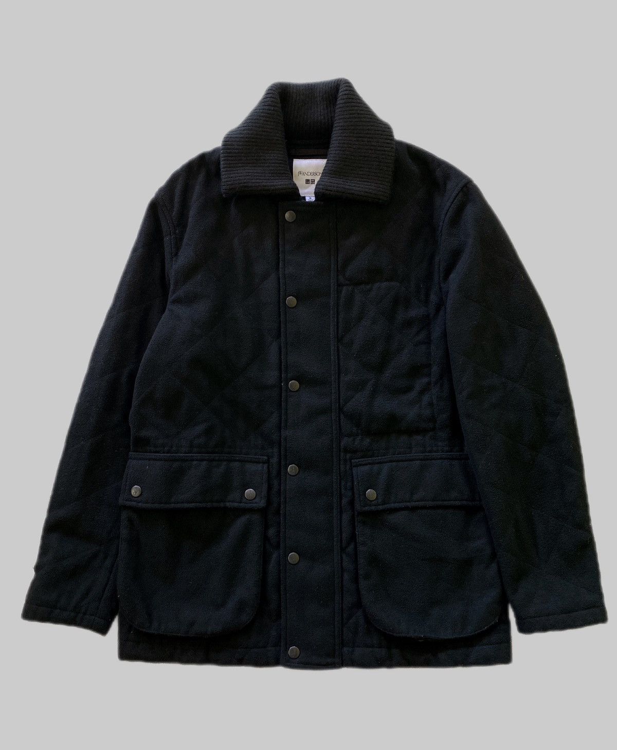 JW Anderson J.W. Anderson X Uniqlo Quilted Wool Blend Jacket Size US M / EU 48-50 / 2 - 1 Thumbnail