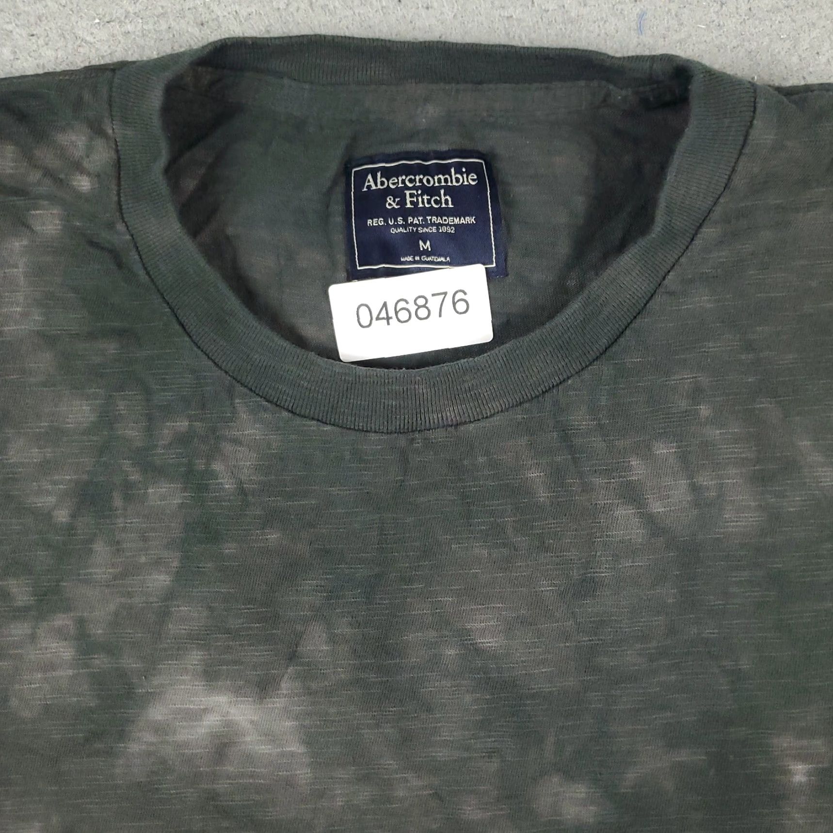 Abercrombie & Fitch Abercrombie & Fitch Men’s Gray Casual T-Shirt Medium Short Sleeve Crew Neck Size US M / EU 48-50 / 2 - 2 Thumbnail