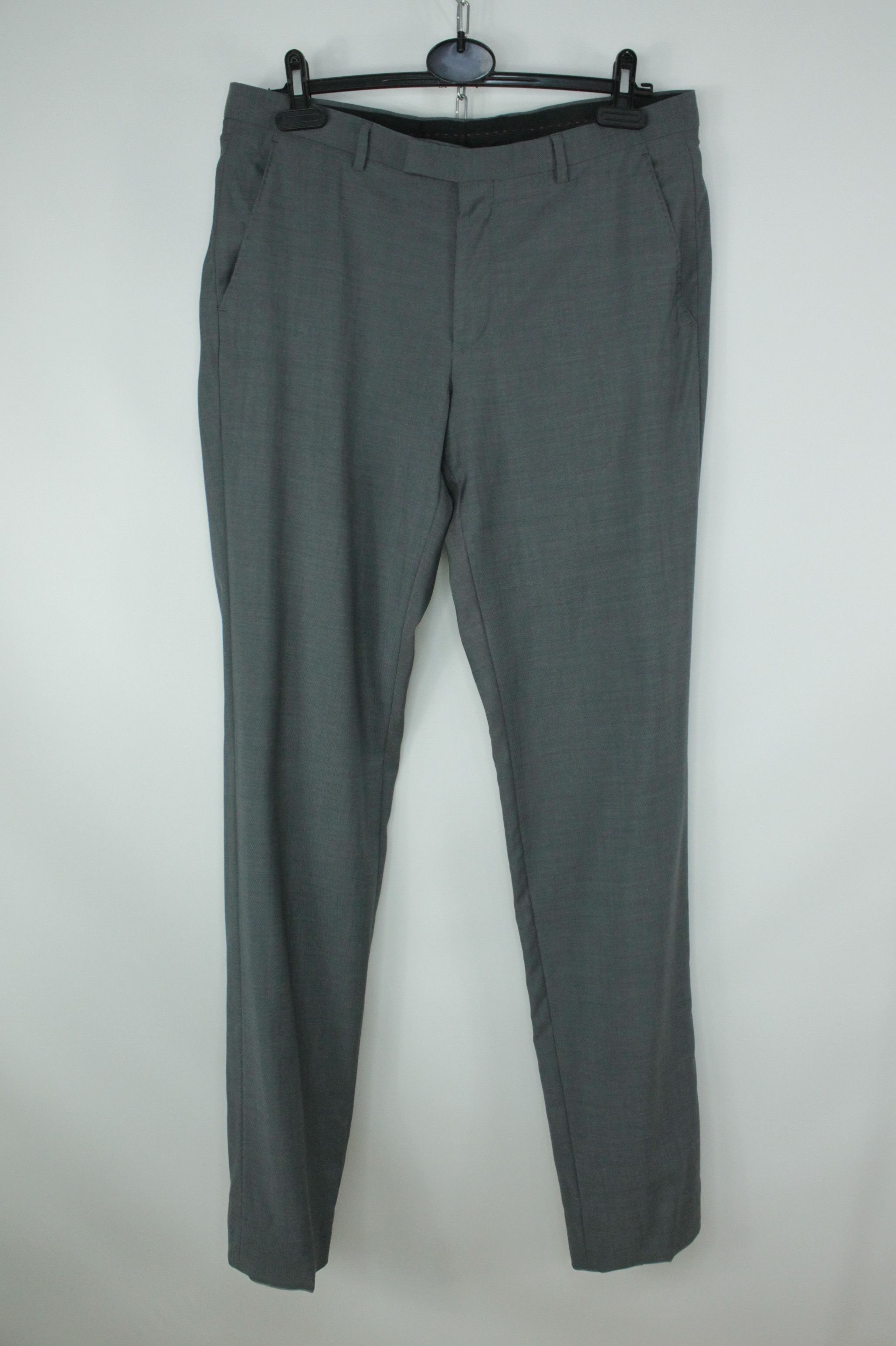 Hugo Boss Hugo Boss C-Jeffery/C-Simmons Gray Wool Formal Suit Men's Size 40L - 19 Thumbnail