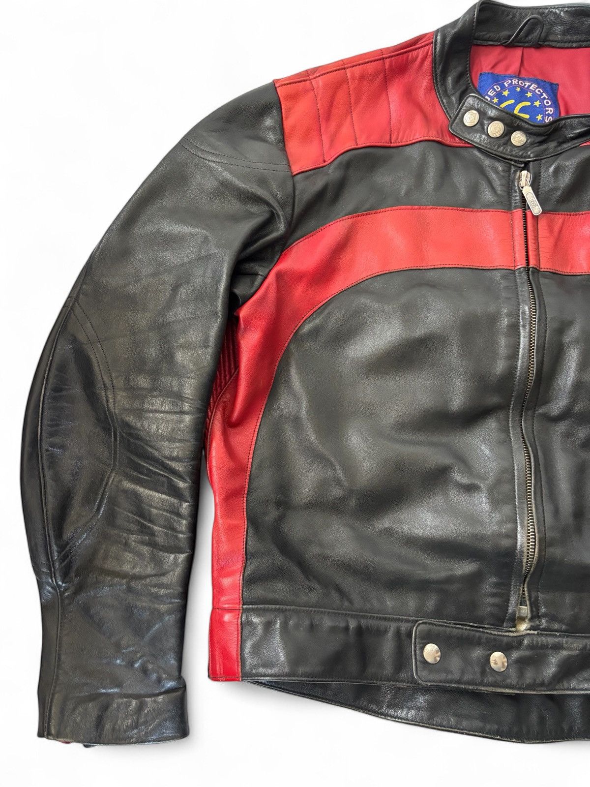 Vintage Vintage Roots Flame Buster Racing leather jacket Size US XL / EU 56 / 4 - 6 Thumbnail