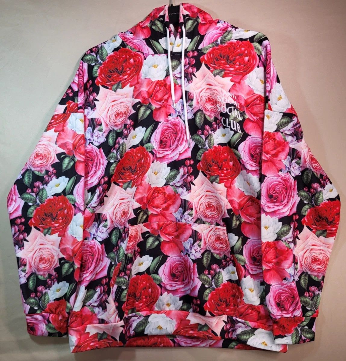 Anti Social Social Club Anti Social Social Club Guard Down Flower Hoodie Size XL / US 12-14 / IT 48-50 - 1 Thumbnail