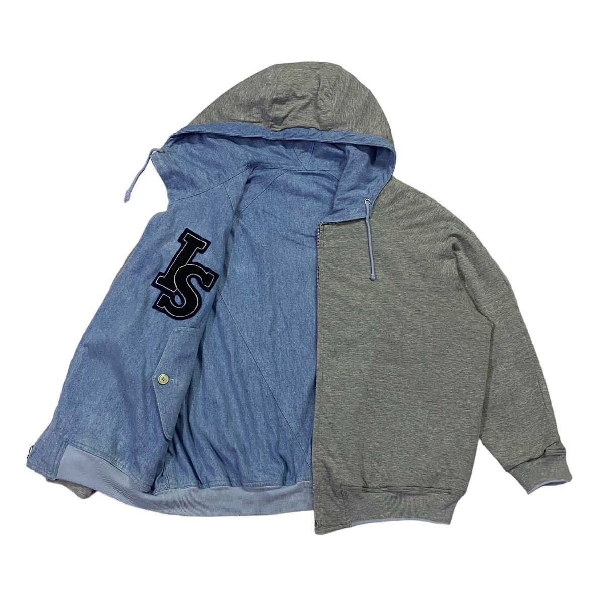 Issey Miyake Rare🔥Vintage Issey Miyake Reversible Bomber Hoodie Jacket Size US XL / EU 56 / 4 - 24 Thumbnail
