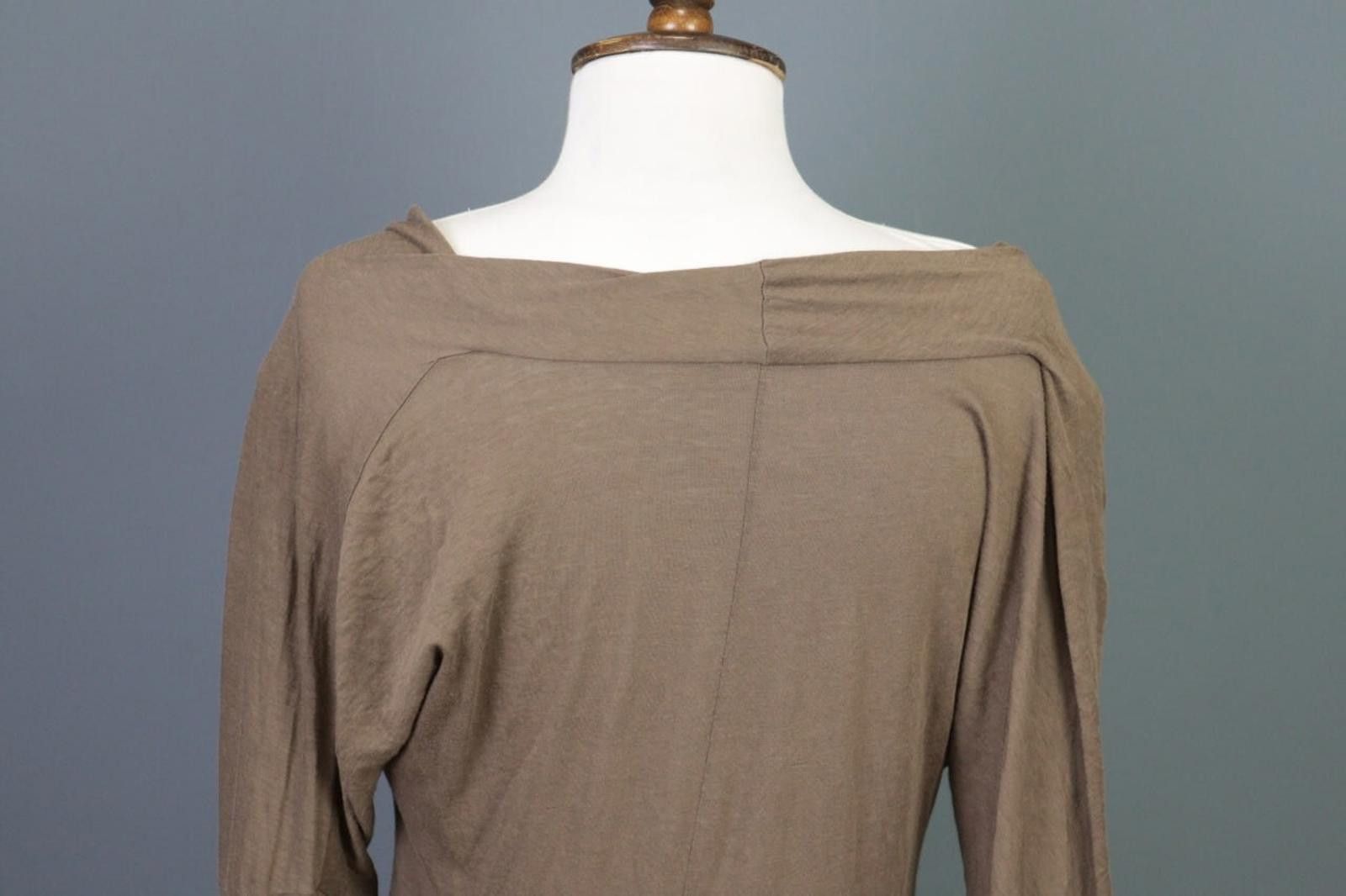 Citizens Of Humanity Humanoid Brown Bodycon Asymmetrical Designer Dress Size M Size M / US 6-8 / IT 42-44 - 10 Thumbnail