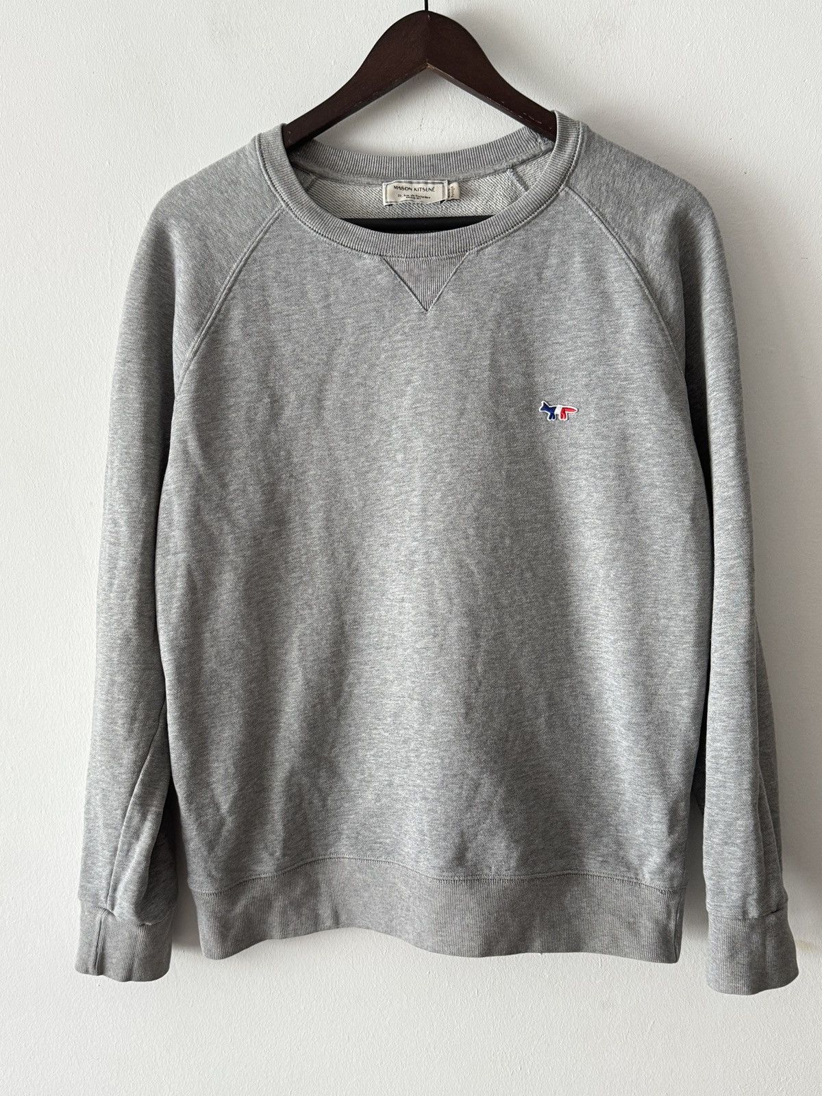 Maison Kitsune 🔥 Maison Kitsune Grey Cotton Sweatshirt Size US M / EU 48-50 / 2 - 1 Thumbnail