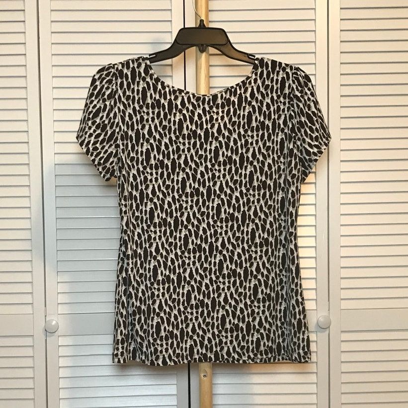 Other East 5th Animal Scoop Neck Short Sleeve Blouse XL Size XL / US 12-14 / IT 48-50 - 2 Thumbnail