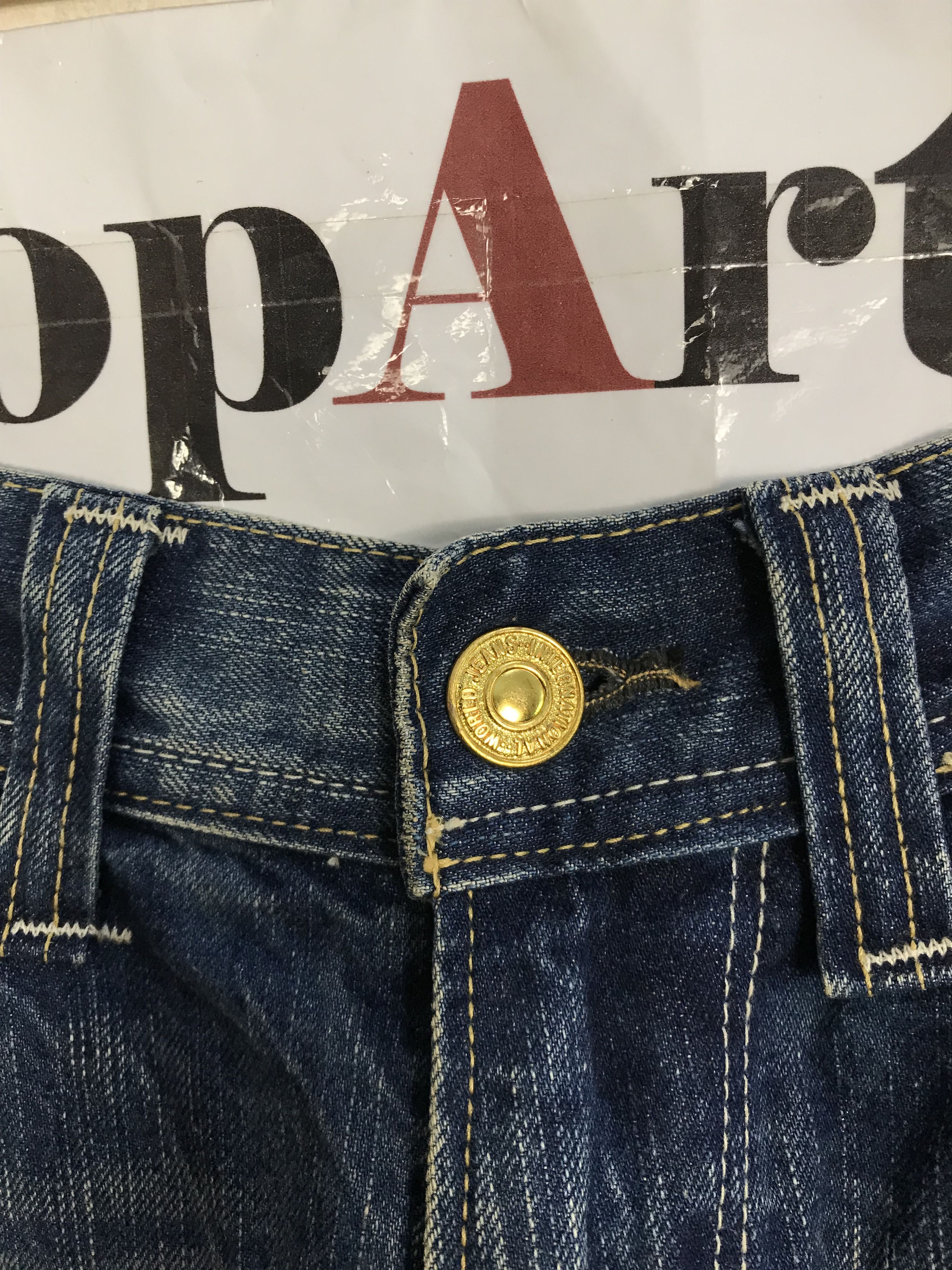 Japanese Brand × Vintage Vintage Denim Craft Premium Clothing Zipper Jeans Design Size US 31 - 8 Thumbnail