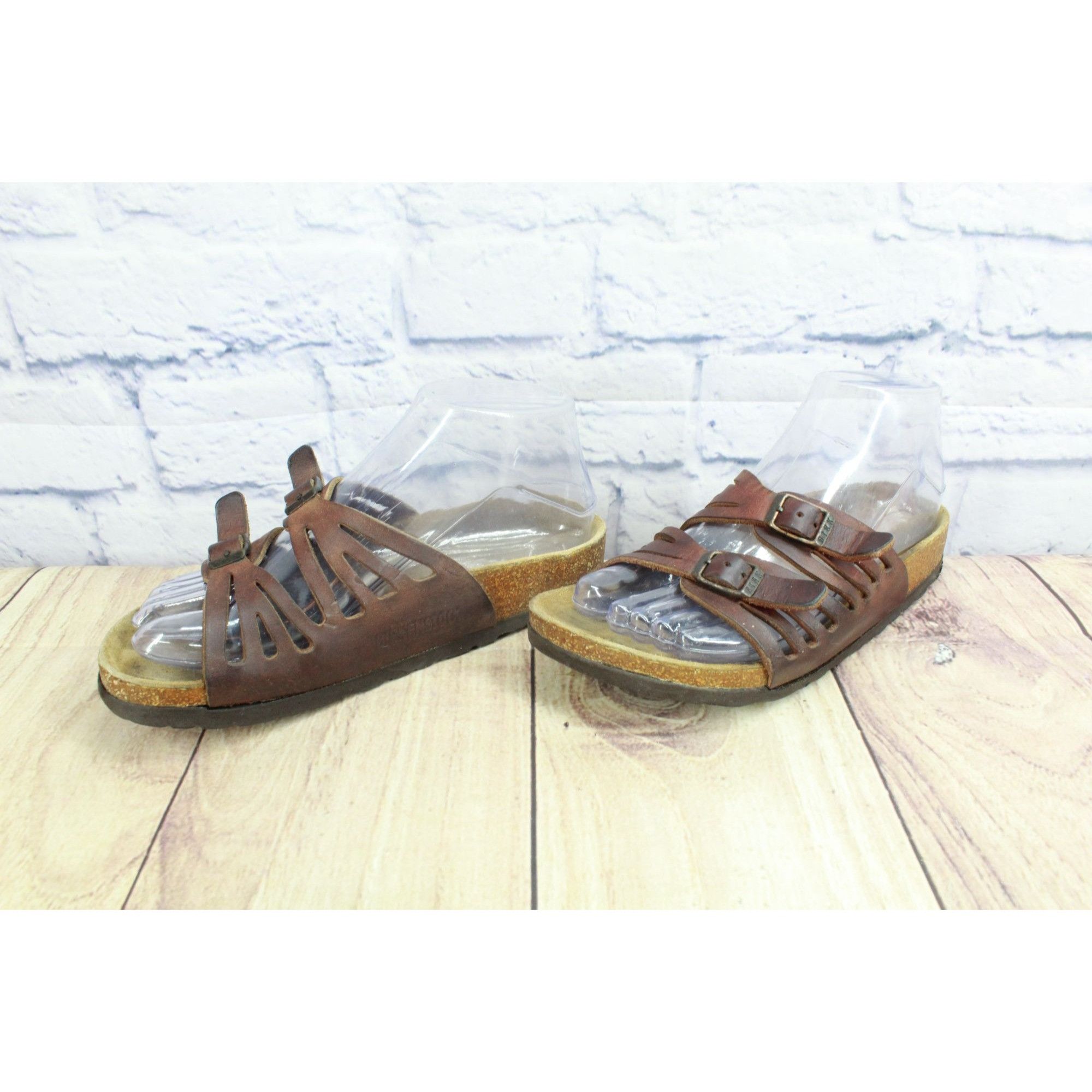 Birkenstock Birkenstock Granada Birkoflor Vegan Leather Slide Sandal Size US 5 / IT 35 - 2 Thumbnail