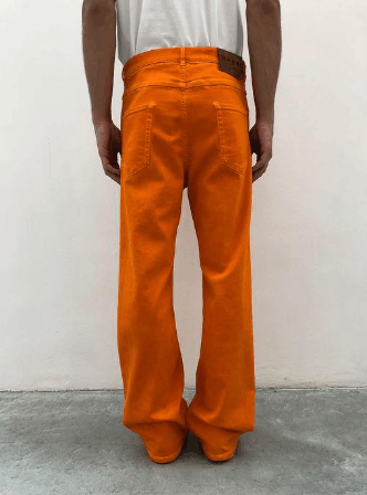 Marni o1srvl11e0724 Denim Trousers in Orange Size US 30 / EU 46 - 3 Thumbnail