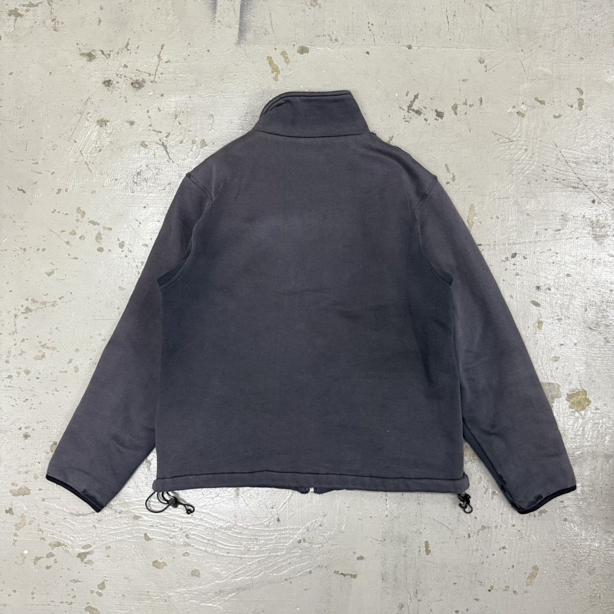 Stussy Old Stussy Fleece Full Zip Jacket Thrash Distressed Size US M / EU 48-50 / 2 - 13 Thumbnail