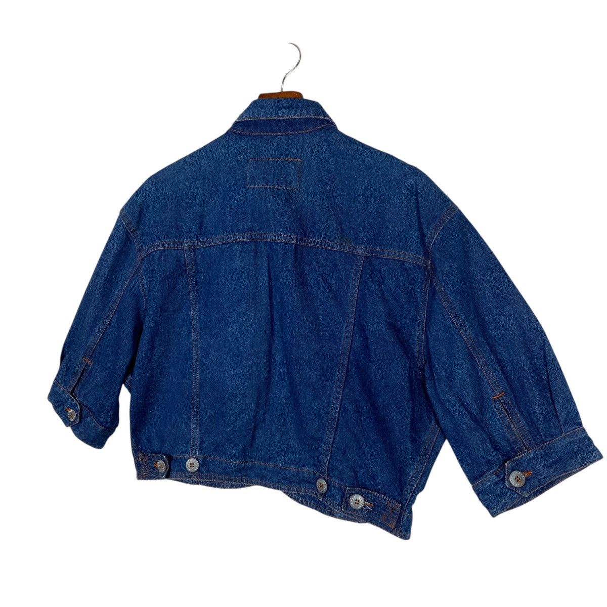 Krizia Vintage Krizia Jeans Embroidered Flowers Button Jacket Size S / US 4 / IT 40 - 14 Thumbnail
