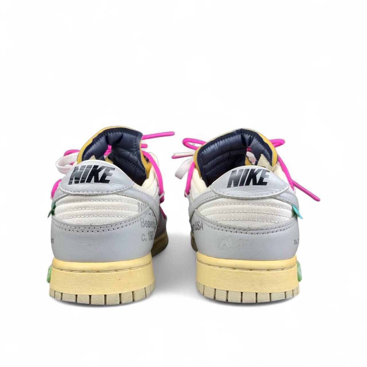 Nike × Off-White Nike x Off-White Dunk Low Lot 30 of 50 - " The ten " Size US 8.5 / EU 41-42 - 8 Thumbnail