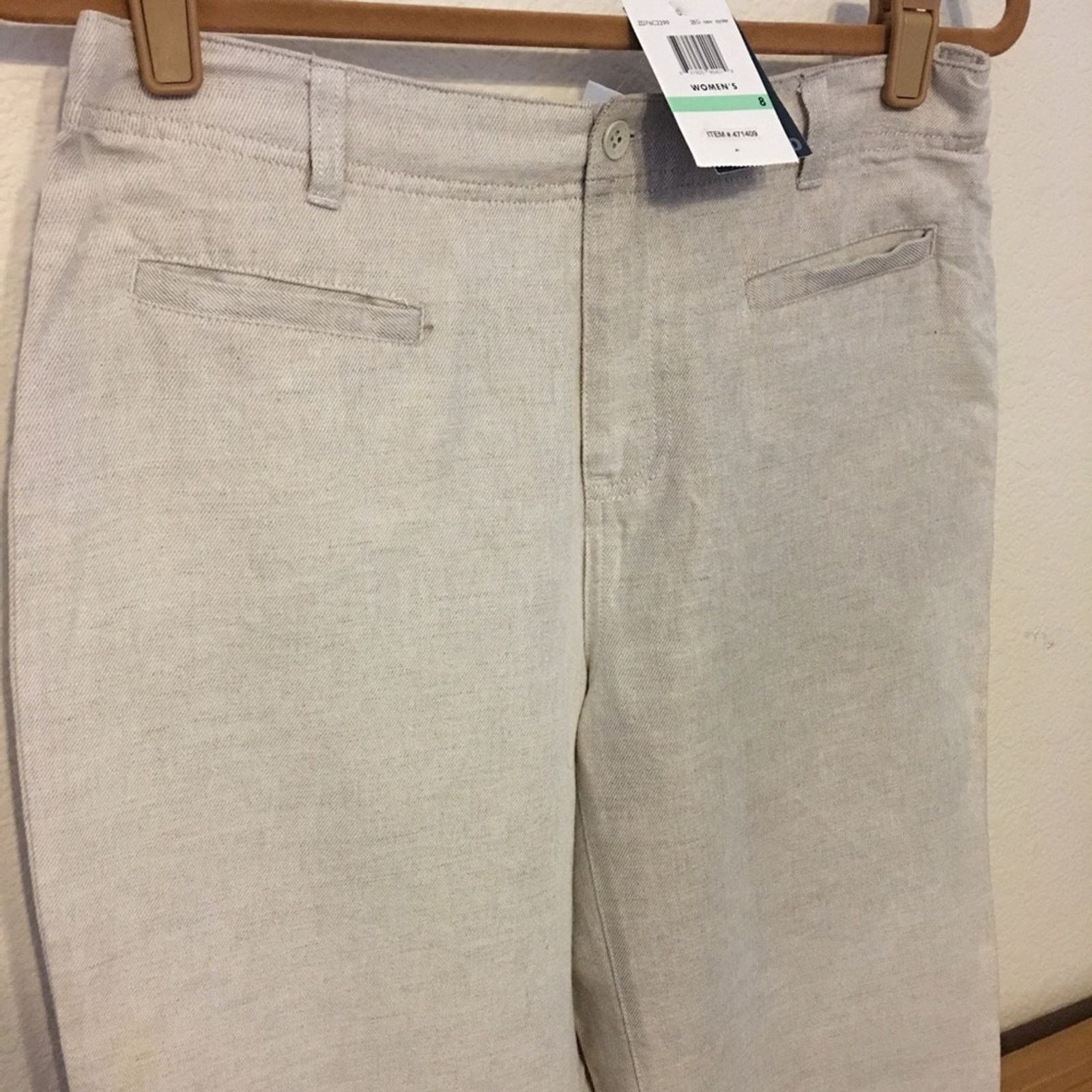 Calvin Klein Calvin Klein oyster cropped jeans NWT 8 Size 30" / US 8 / IT 44 - 3 Thumbnail