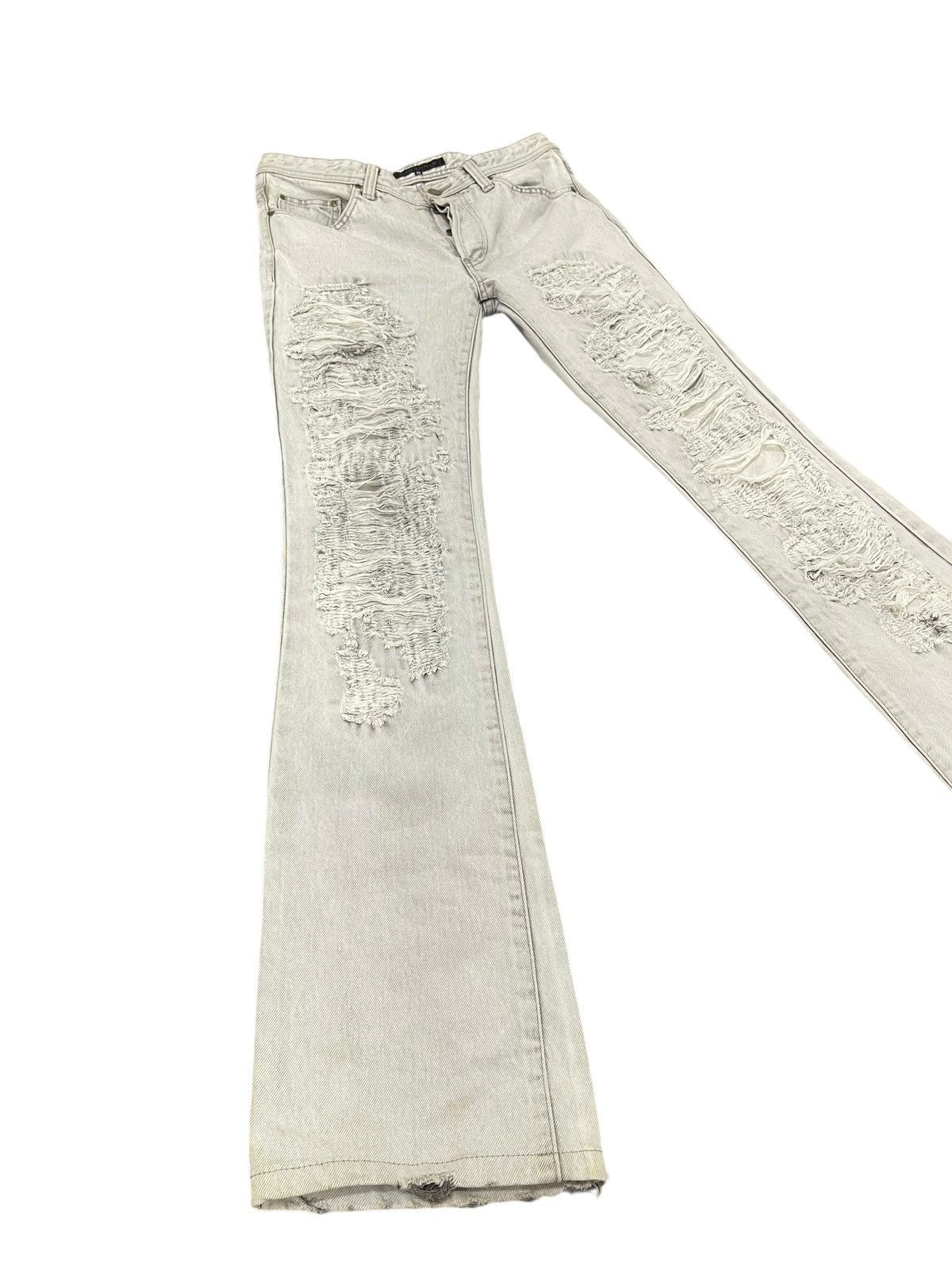 Japanese Brand Flare Jeans Paranoid Boot Cut goa amiri cdg julius 3🟦1 Size US 29 - 1 Thumbnail